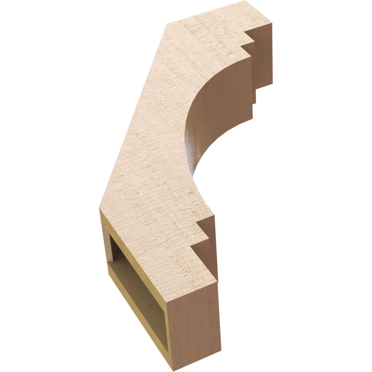 Ekena Millwork BRCUR05X18X24PECRCPR braces - View #7
