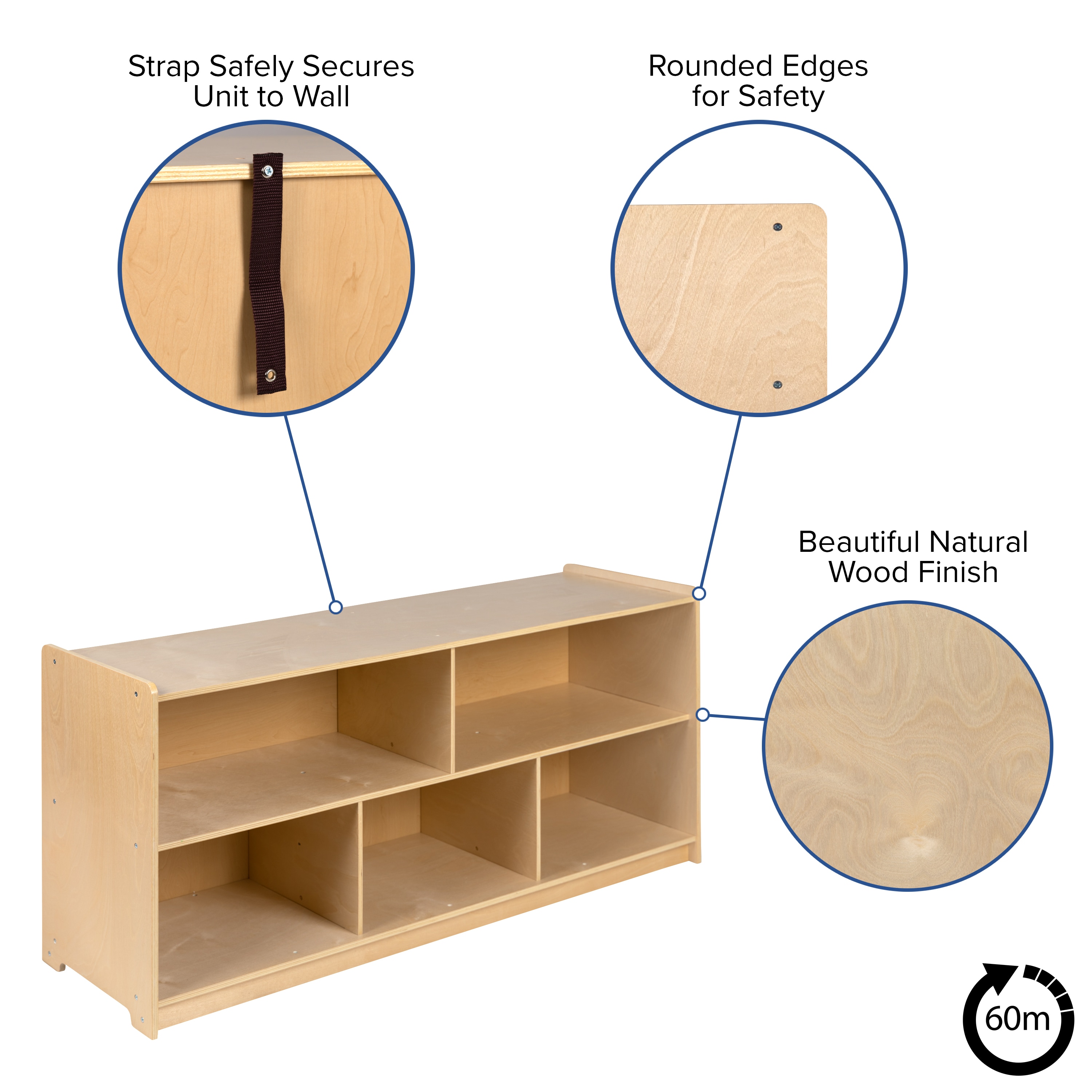 Flash Furniture 889142934004 bookcases - View #6
