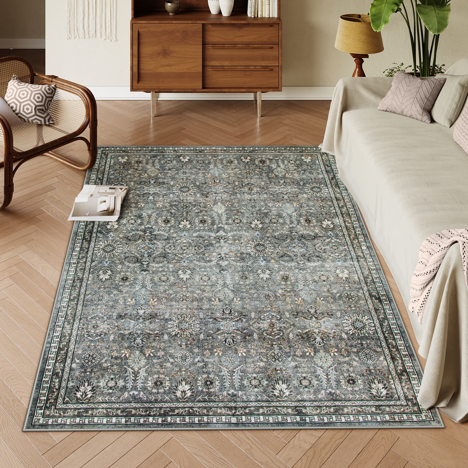 Lahome AR-DYR-252-BR1 rugs - View #3