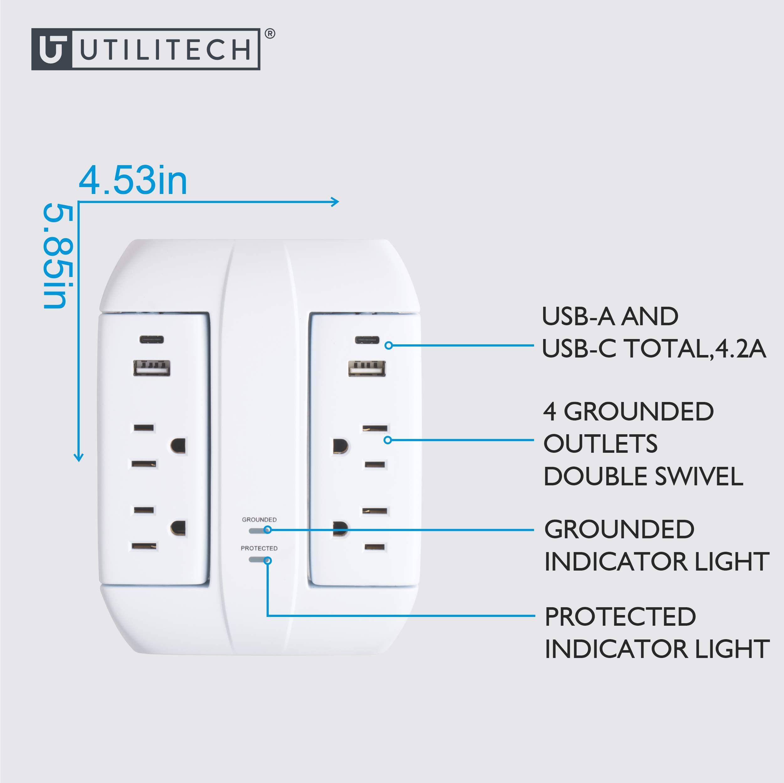 Utilitech LA-6S-7 Surge-Protectors - View #5