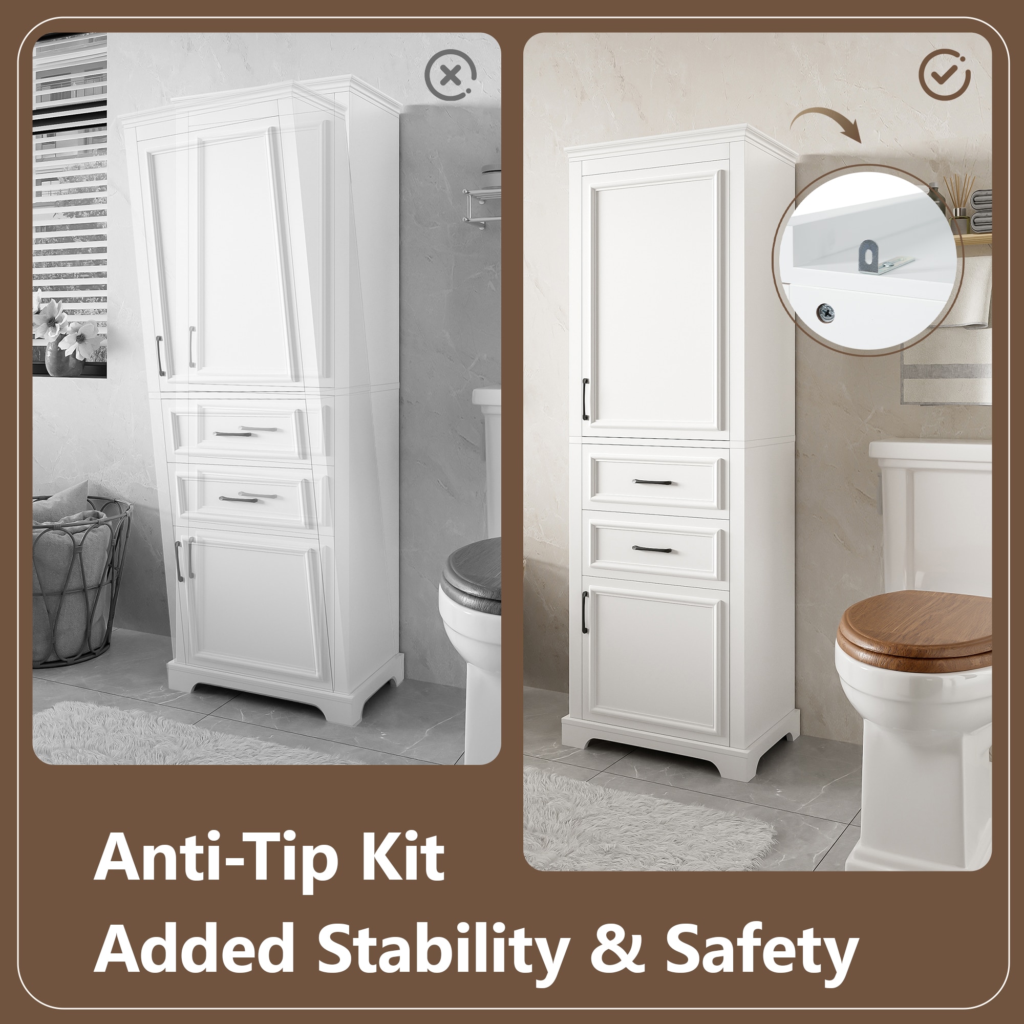 ModernLuxe L3P-N729P335588K Bathroom-Wall-Cabinets - View #6