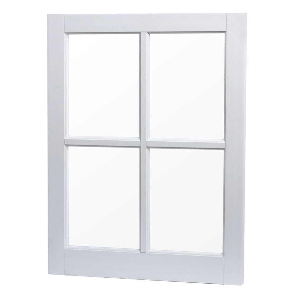 Barn Sash ventana pvc 24 x 29 estilo tradicional 4 Lite