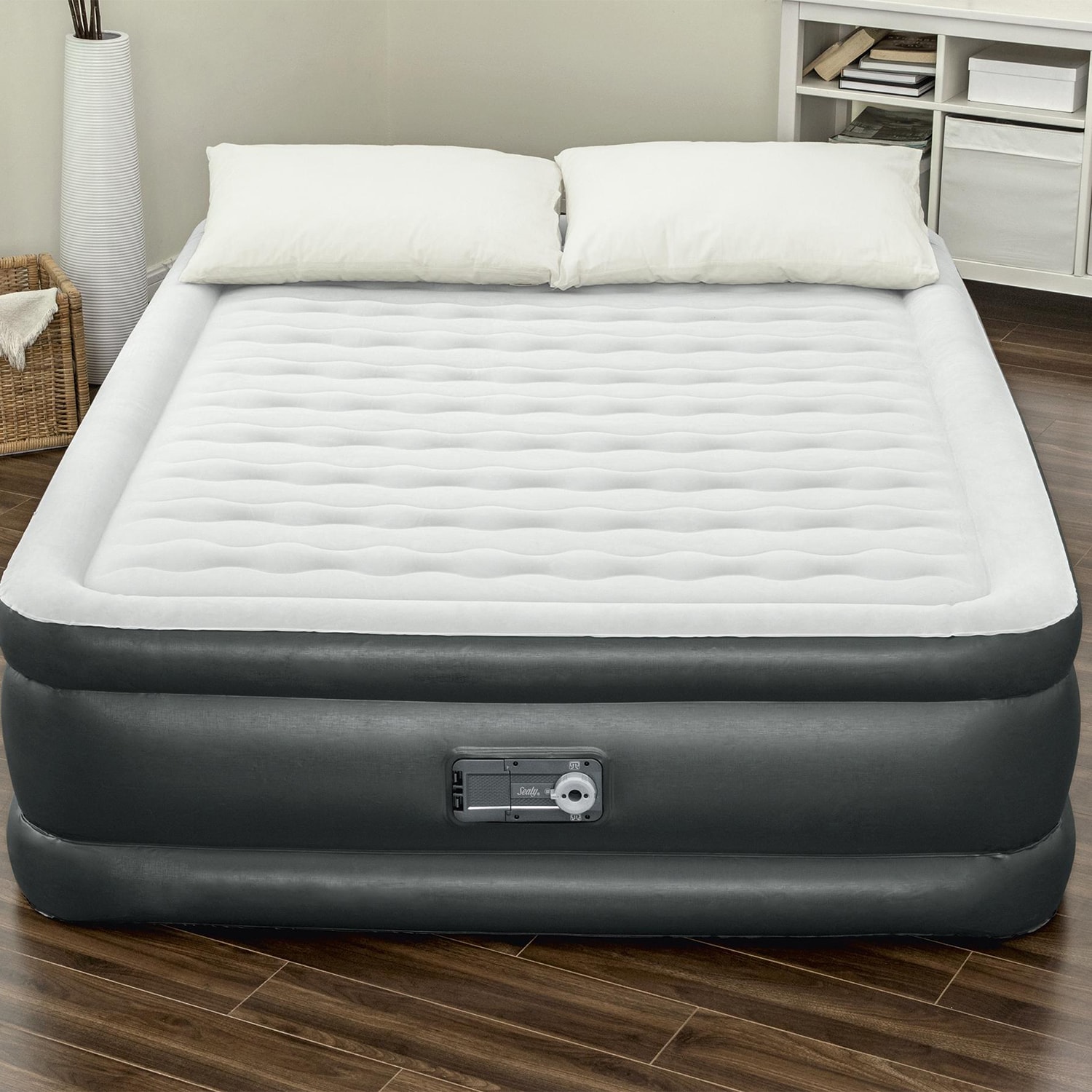 NXONE Air Mattress,18 inch Inflatable Airbed Luxury Double High Self I