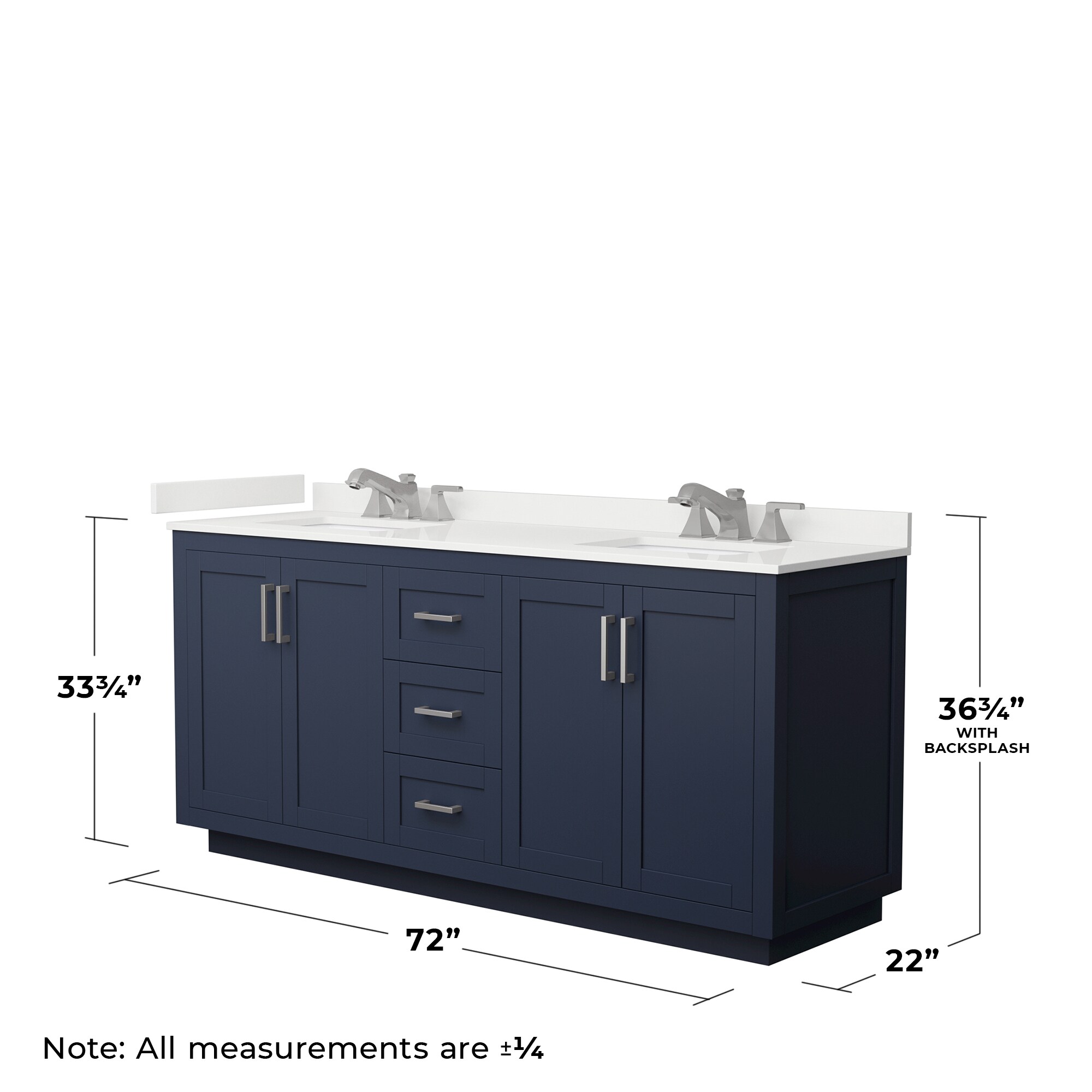 Wyndham Collection WCF292972DBNWQUS3MXX Bath-Vanity-Combo - View #5