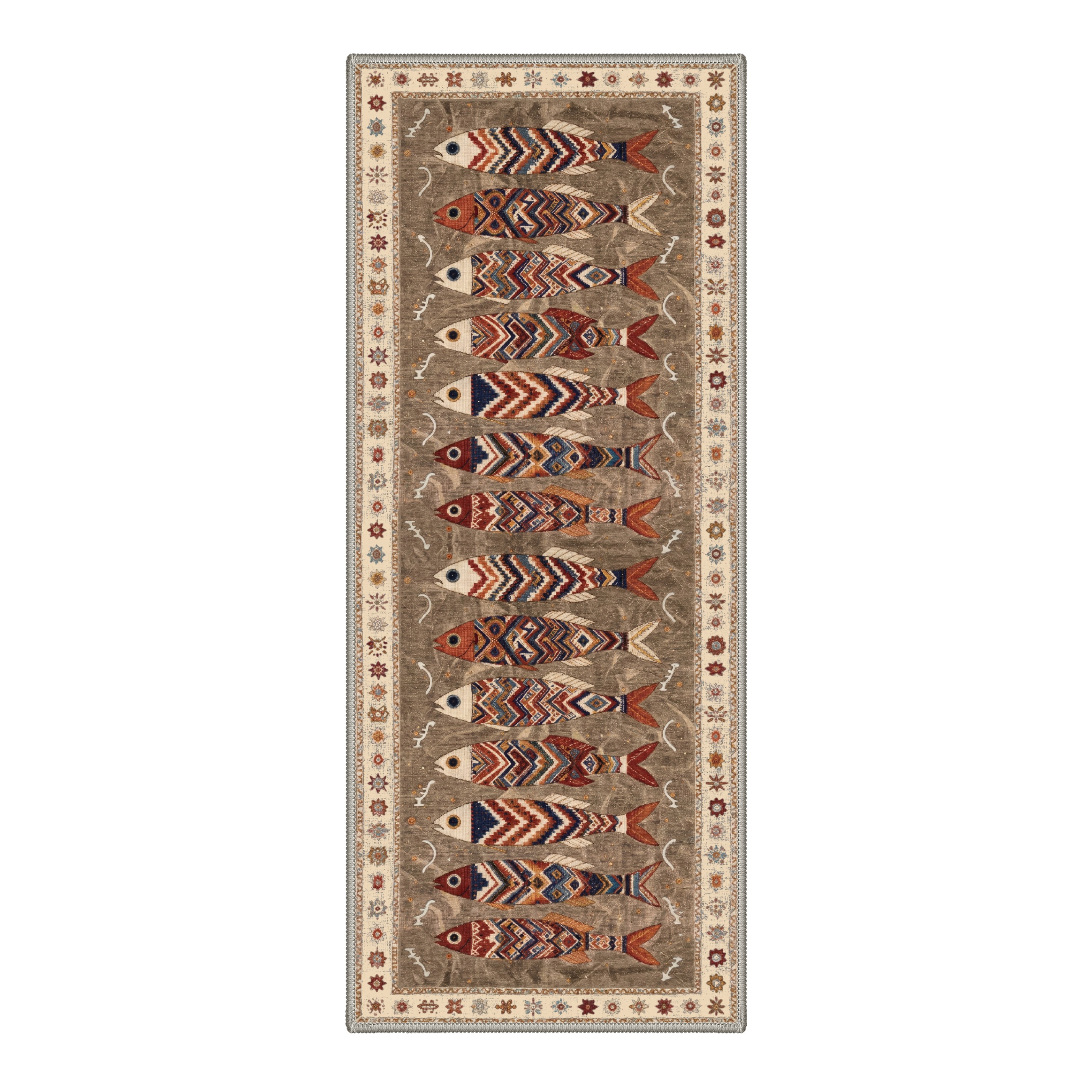 BAVNI ARB3254-OCHREB-2.5X8 rugs - View #6