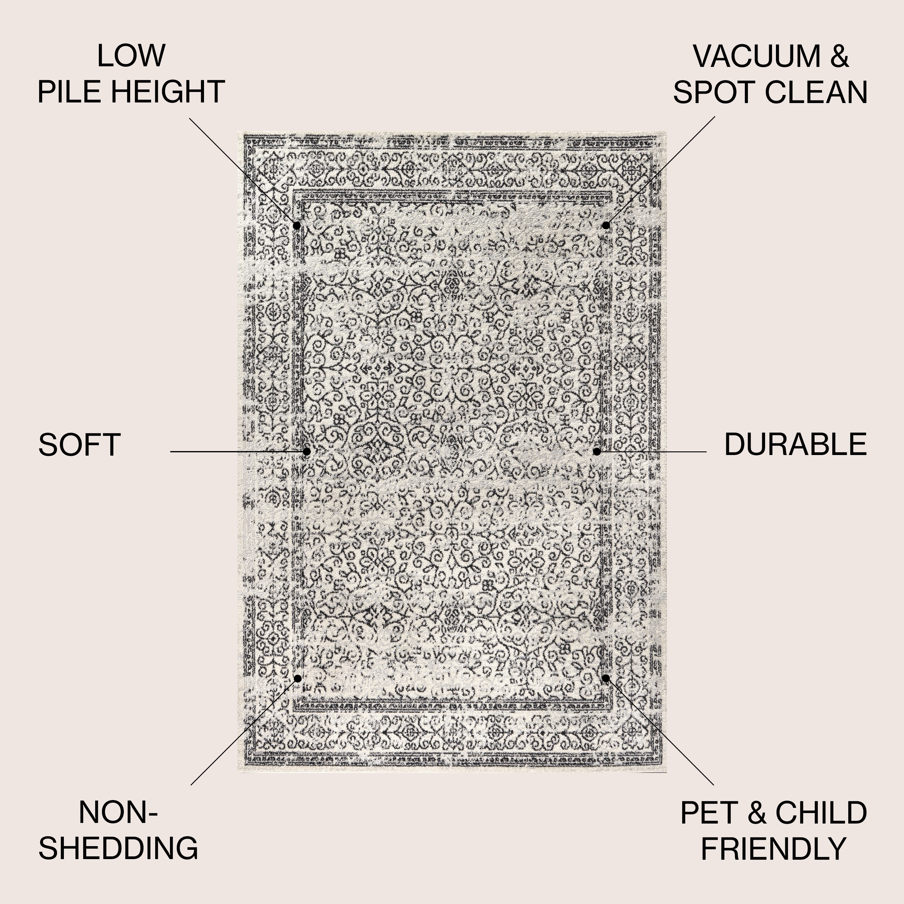 JONATHAN  Y BMF108C-3 rugs - View #3