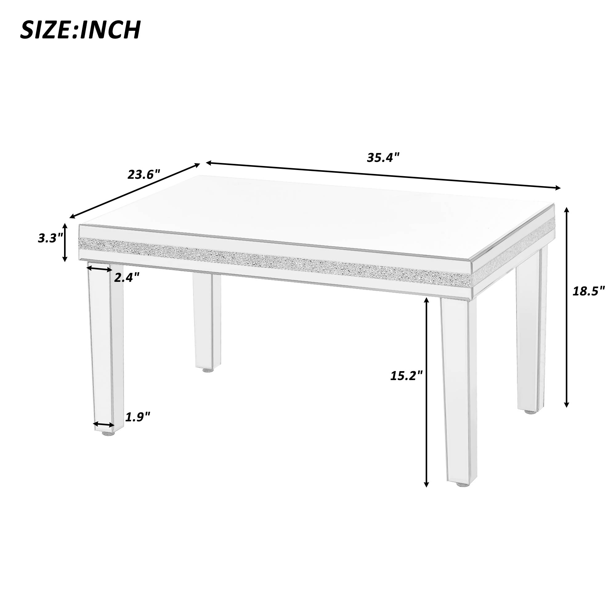ModernLuxe SD000010AAN Coffee-Tables - View #3