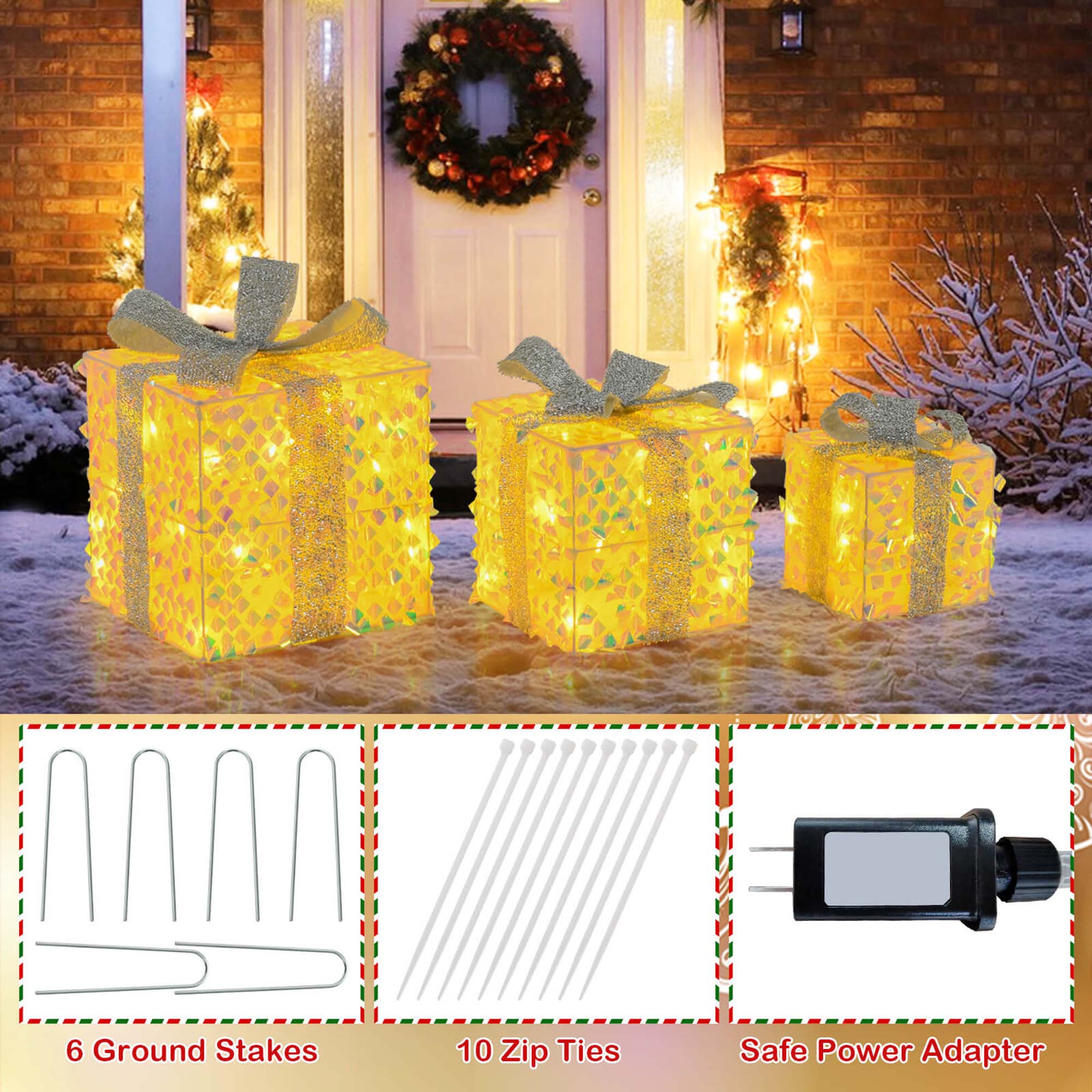 Costway HCST04662 Outdoor-Christmas-Decor - View #9