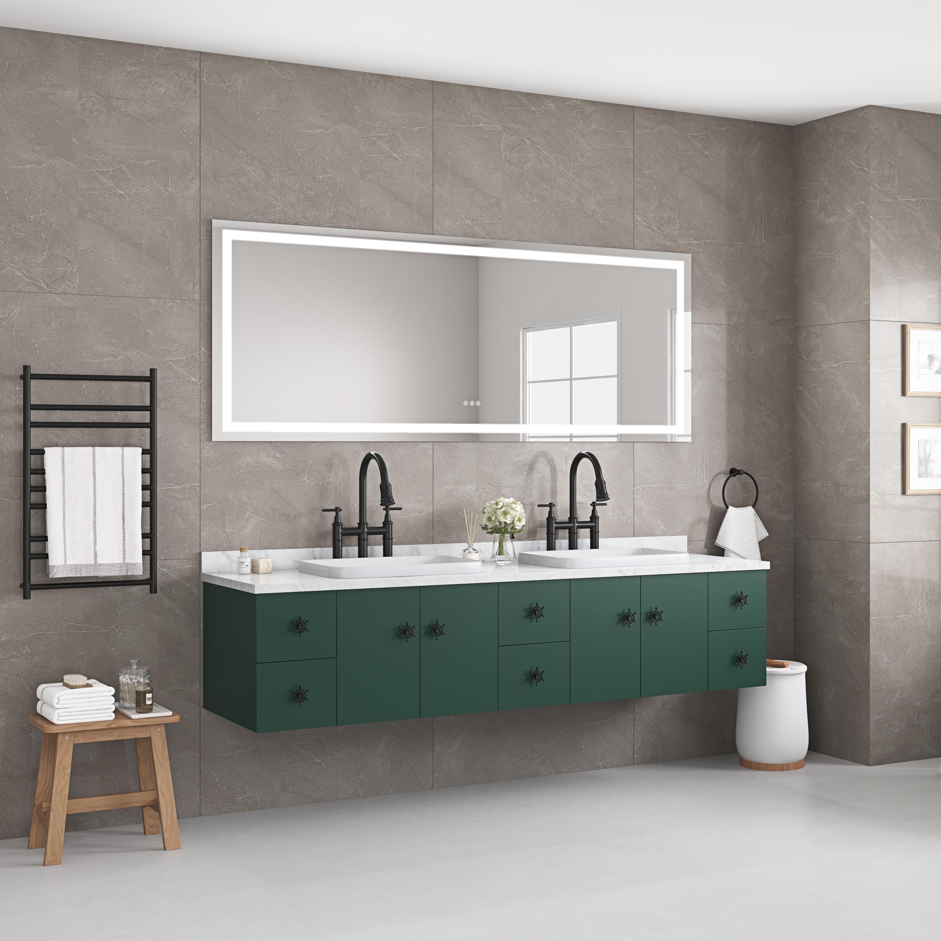 WELLFOR WA-7232-DH Framed-Bath-Mirrors - View #5