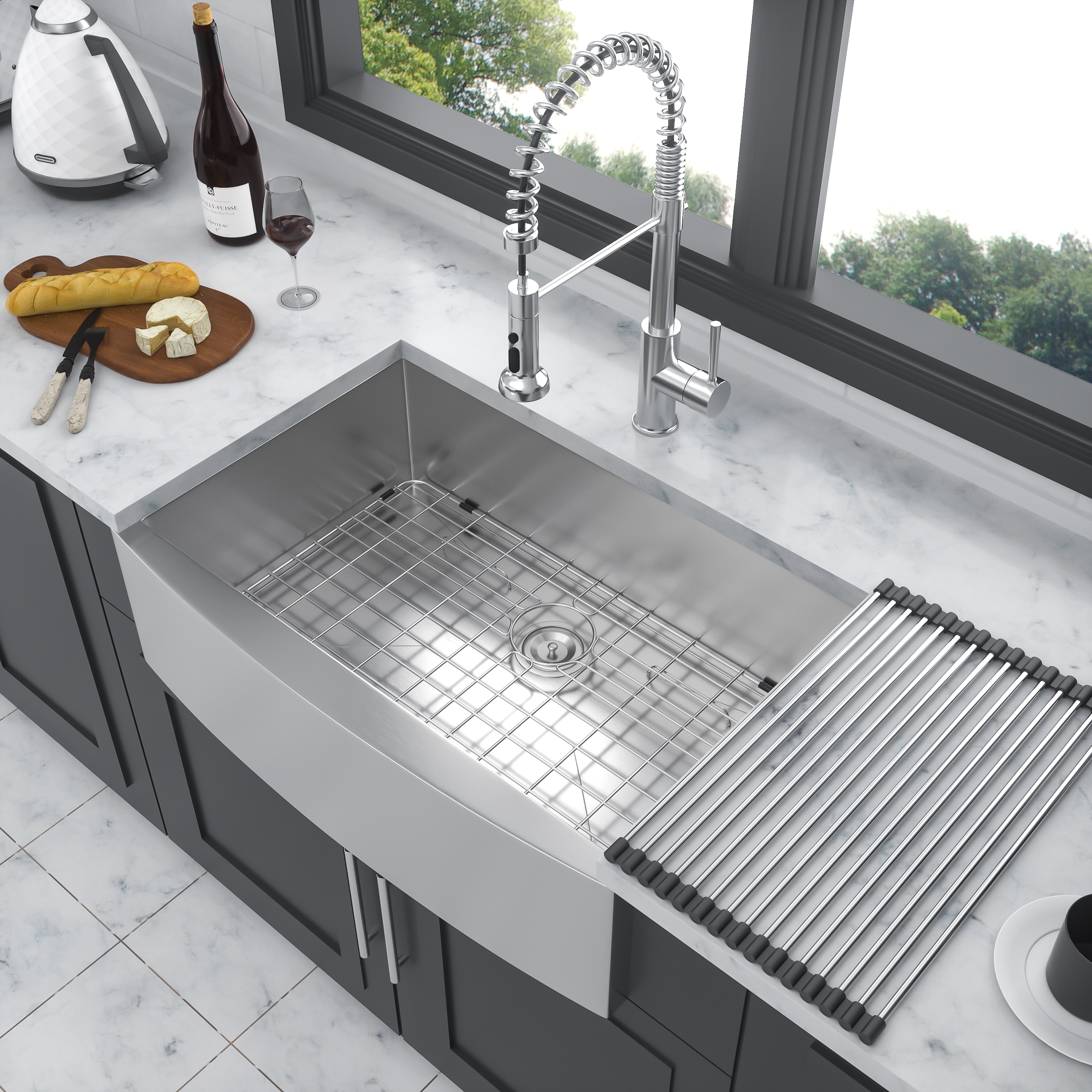 LUXEYARD DS-J-70999-W1243 Kitchen-Sinks - View #4