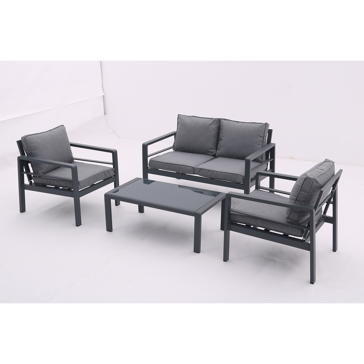 Mondawe MA-KNS00014-BW Patio-Conversation-Sets - View #4