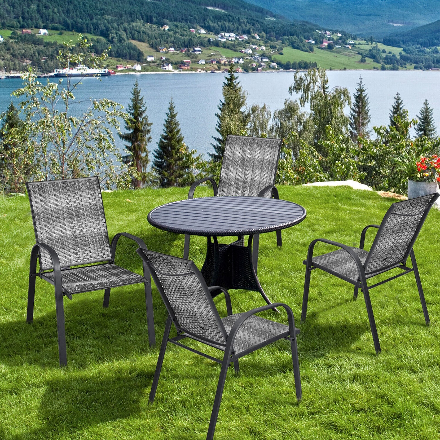 Clihome CL-GR-6-10511 Patio-Chairs - View #3