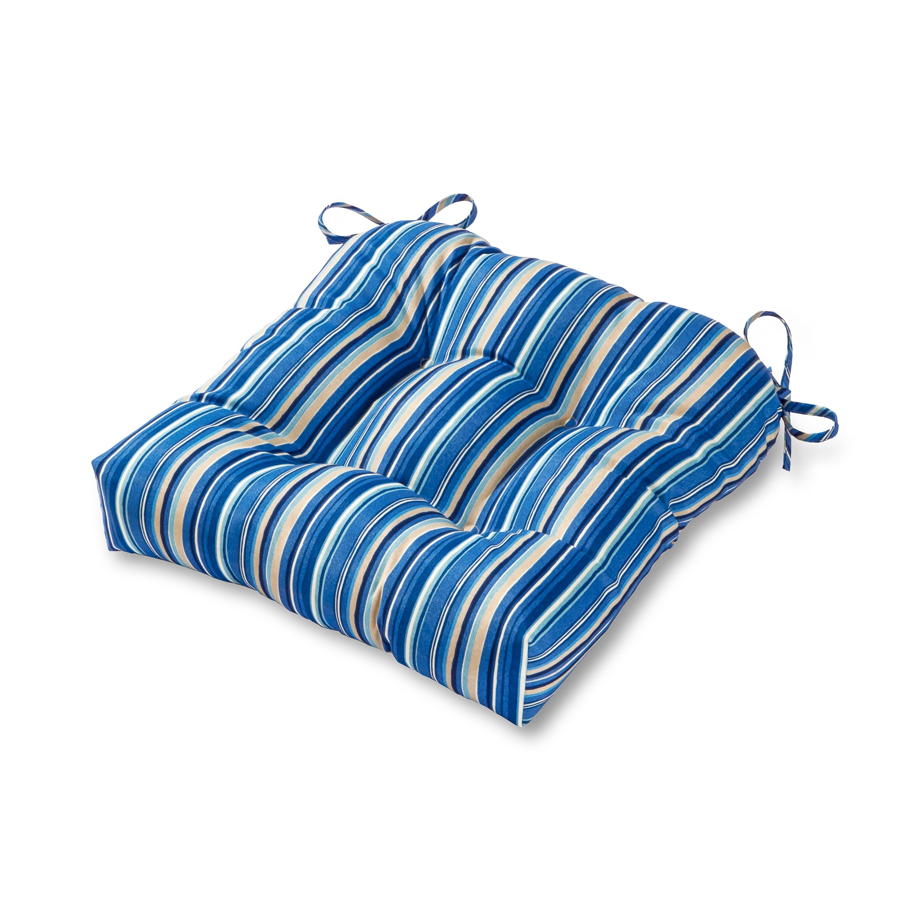 Greendale Home Fashions OC4800-SAPPHIRE 20-in x 20-in Sapphire Patio chair cushion