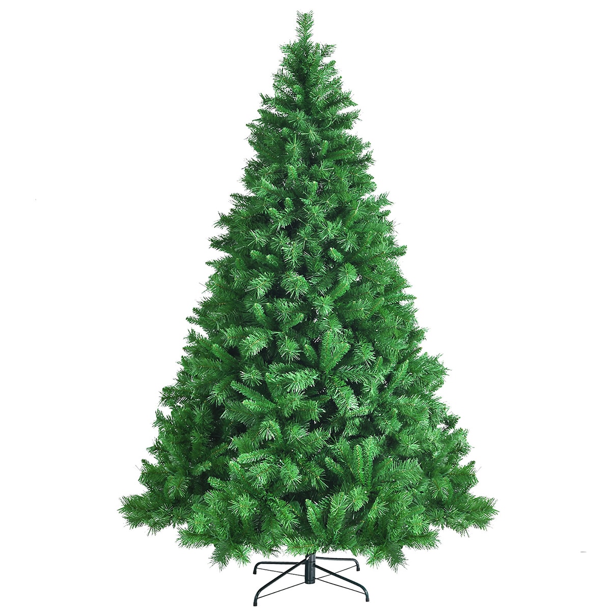 Forclover HYFASDCM47 7-ft Pre-lit Artificial Christmas Tree with LED Lights