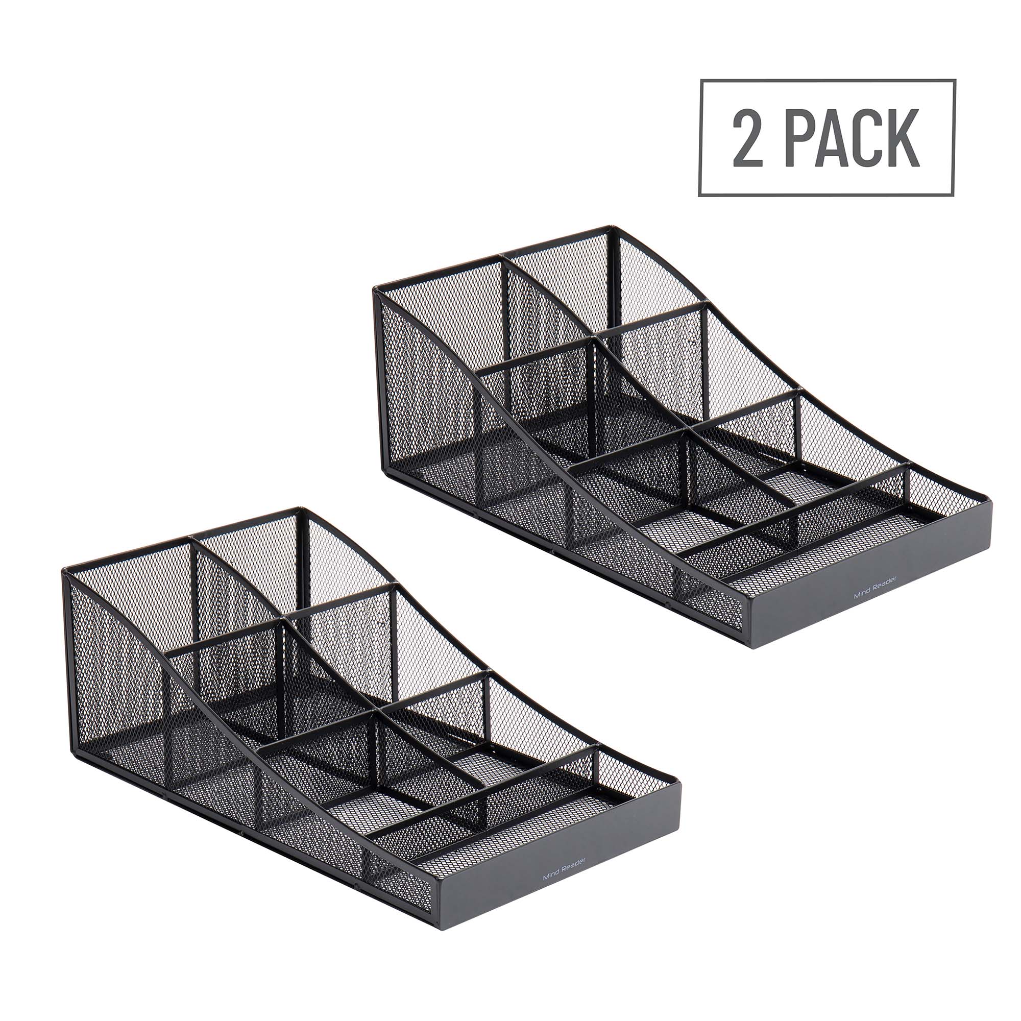 Mind Reader 2CO7MESH-BLK Pull-Out-Cabinet-Baskets - View #3