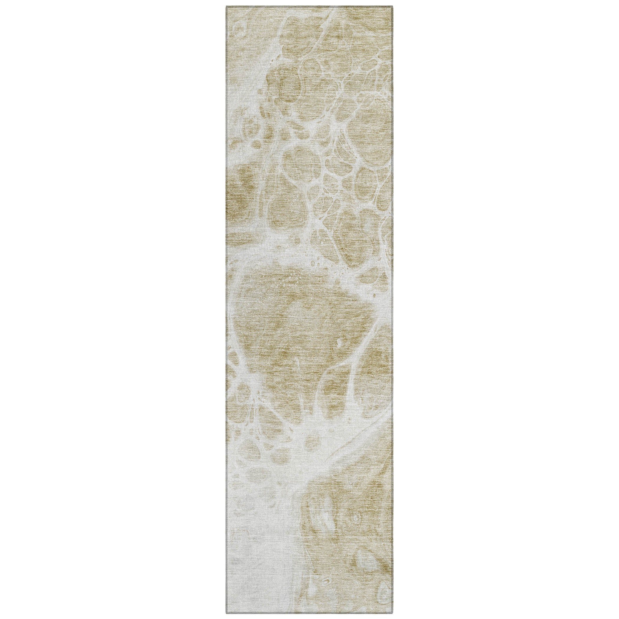 Addison Rugs ACN682TP2X8 Chantille ACN682TP 2 x 7 (ft) Polyester Taupe Rectangular Indoor/Outdoor Geometric Machine washable Area rug