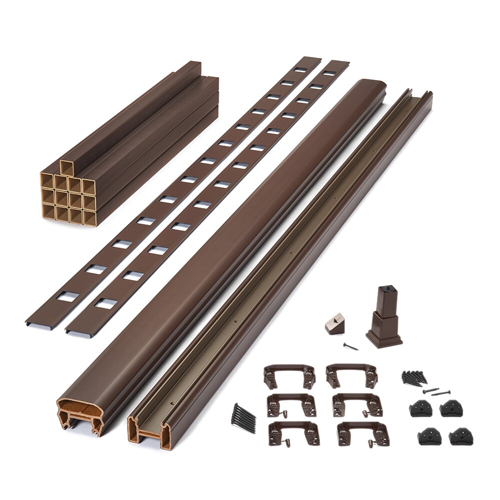 Trex VL0636HRK Transcend 6-ft x 36-in Vintage Lantern Composite Deck Rail Kit
