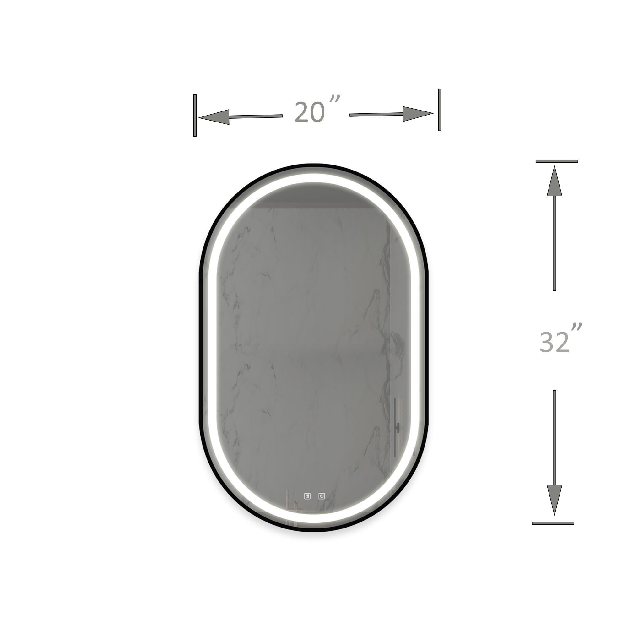 Bayfeve BF-11244-MIR Framed-Bath-Mirrors - View #3