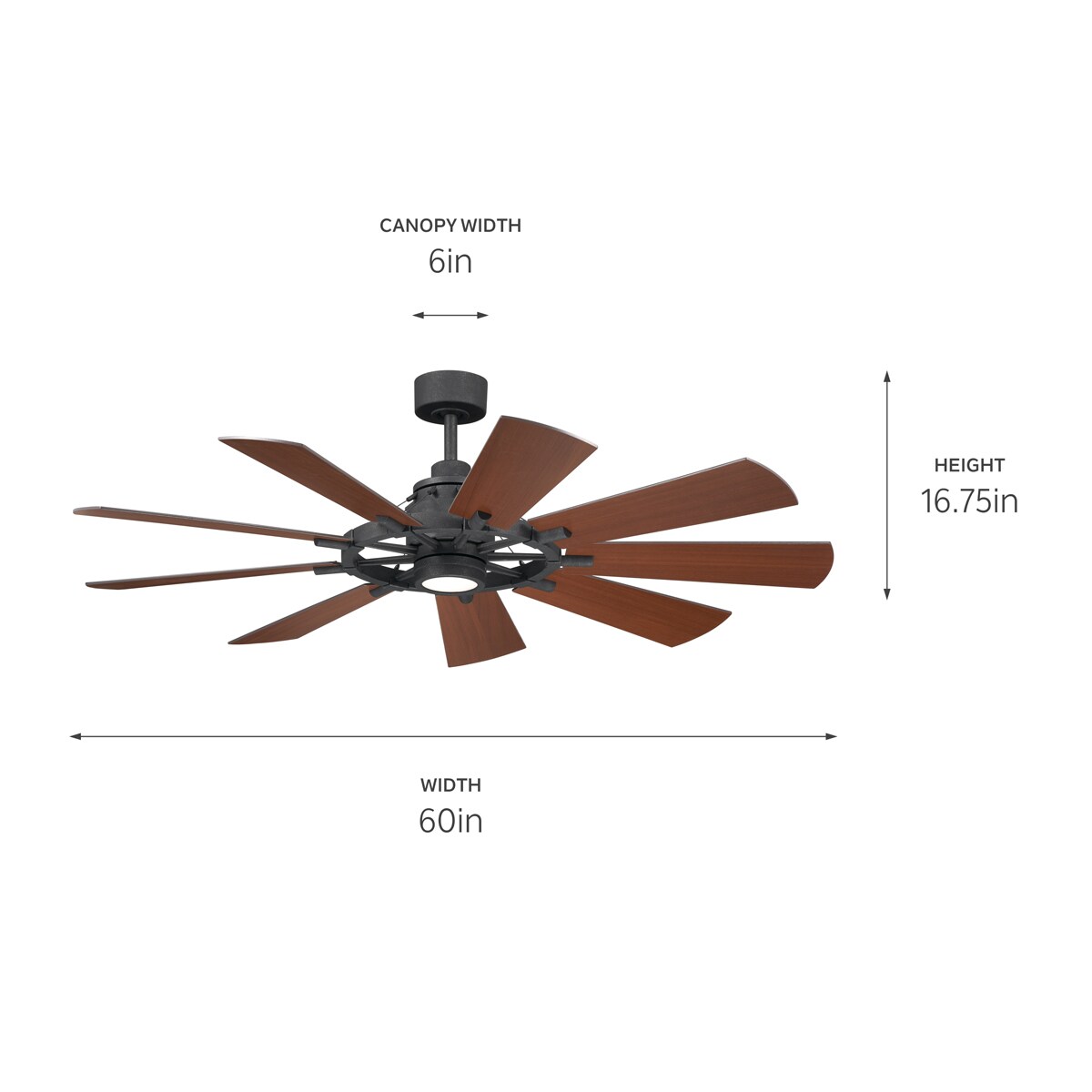 Kichler 300260DBK Ceiling-Fans - View #12