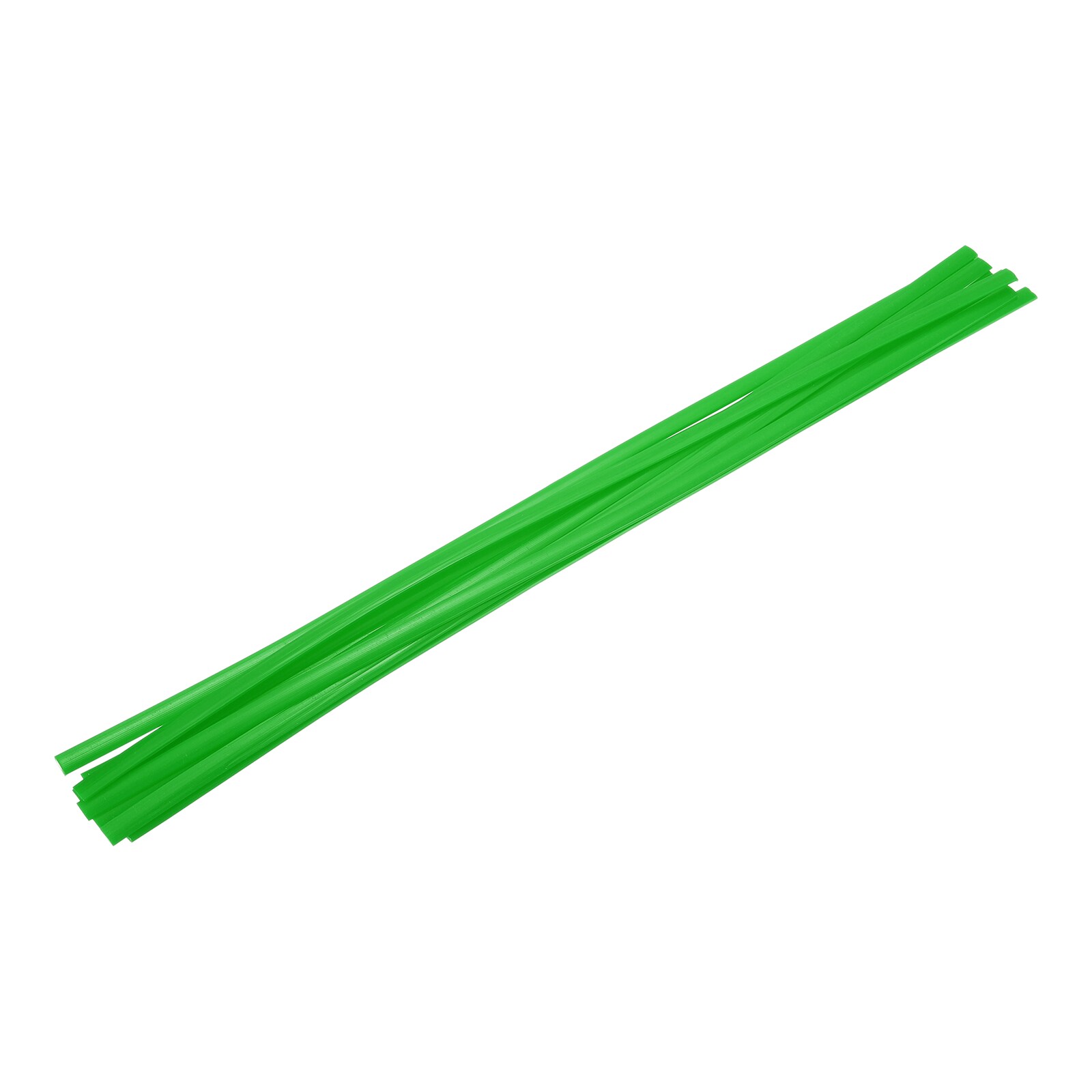 Unique Bargains 8pcs Green 3/8-Inch Plastic Welding Rods 20-Inch 9.5mm ...