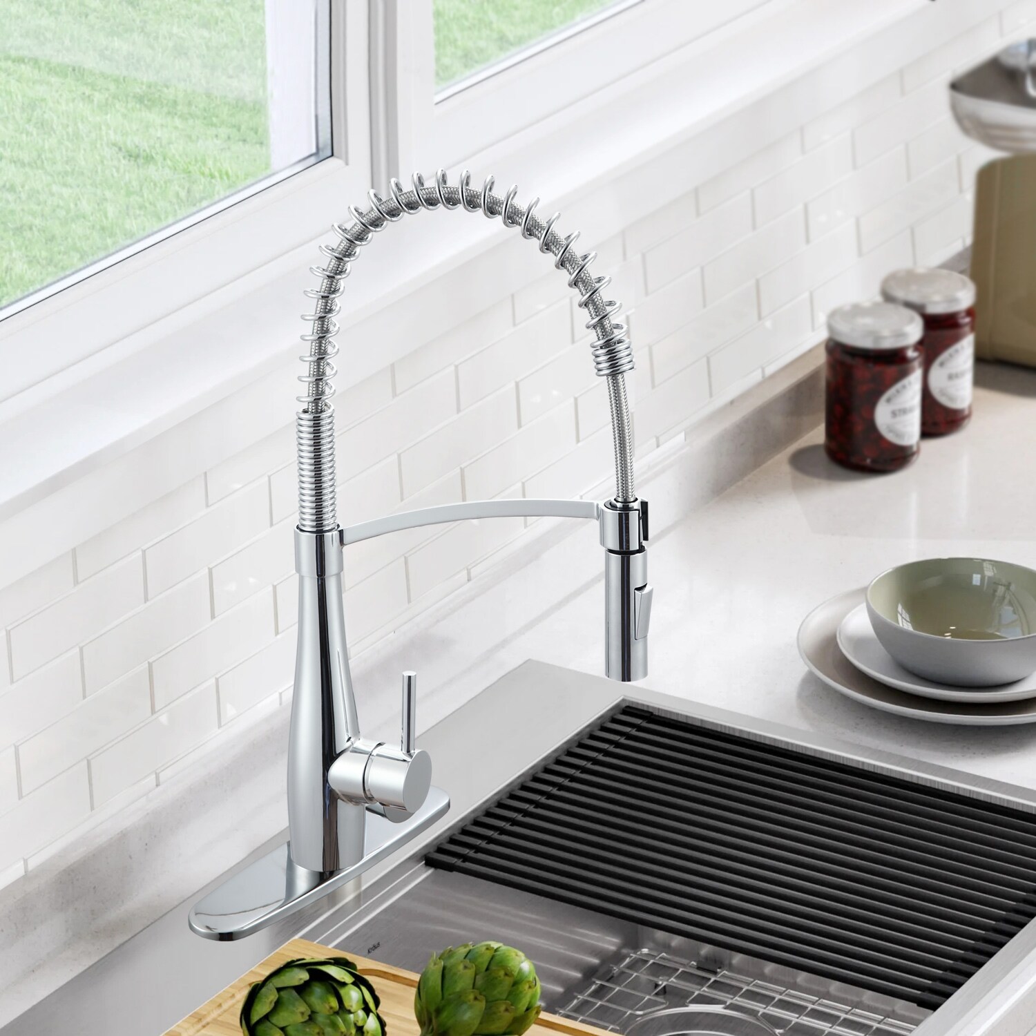 Cedar Hill 418304CP Kitchen-Faucets - View #2