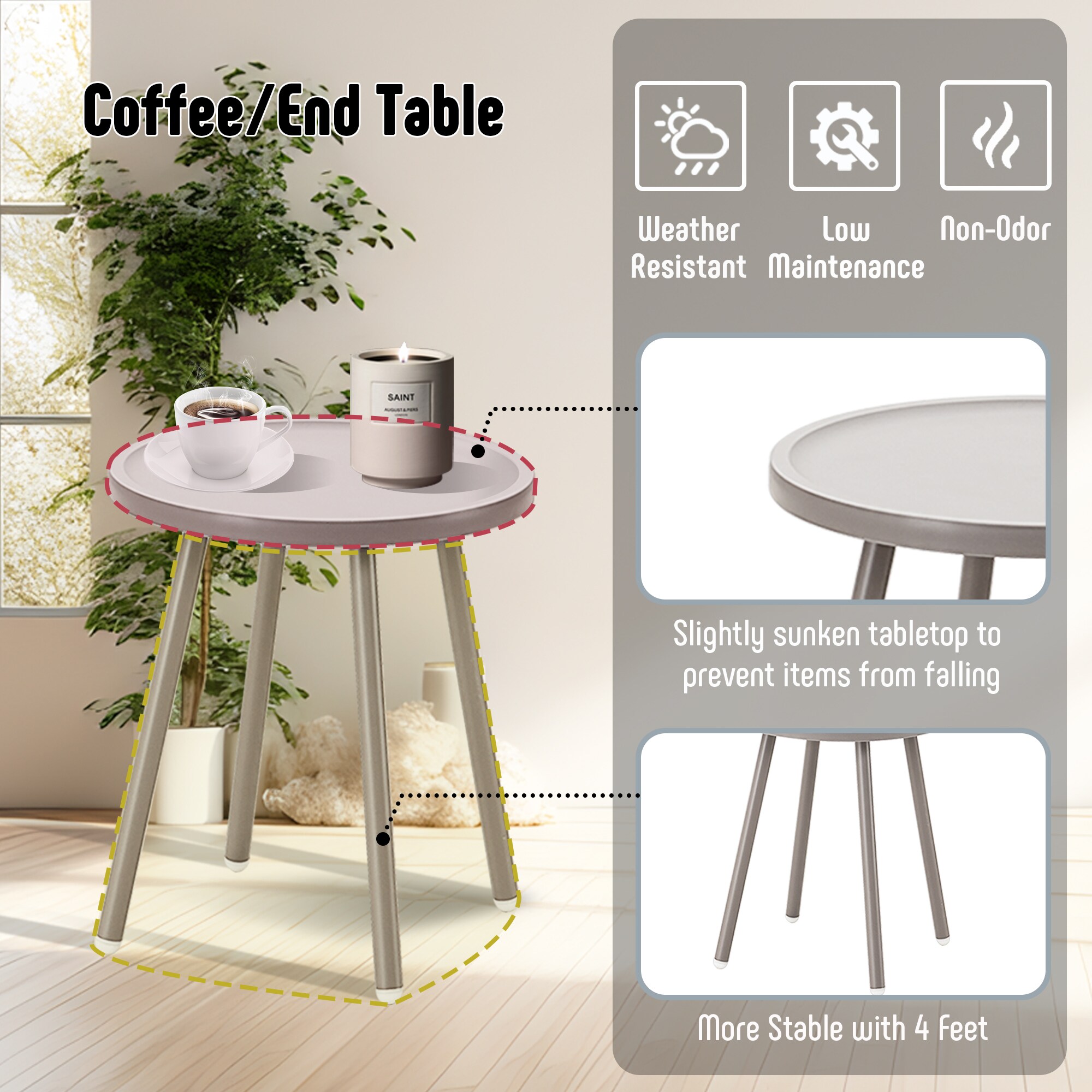 Werph B2BDEC3K Patio-Conversation-Sets - View #5