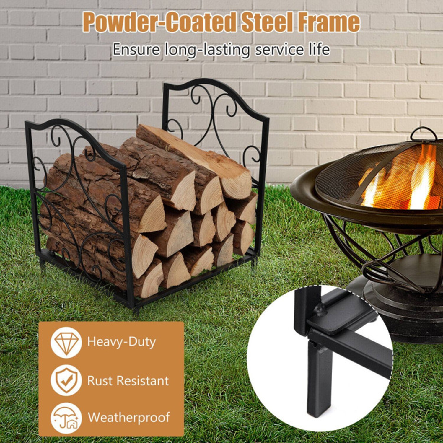 Mondawe MO-HV10307 Firewood-Storage - View #5