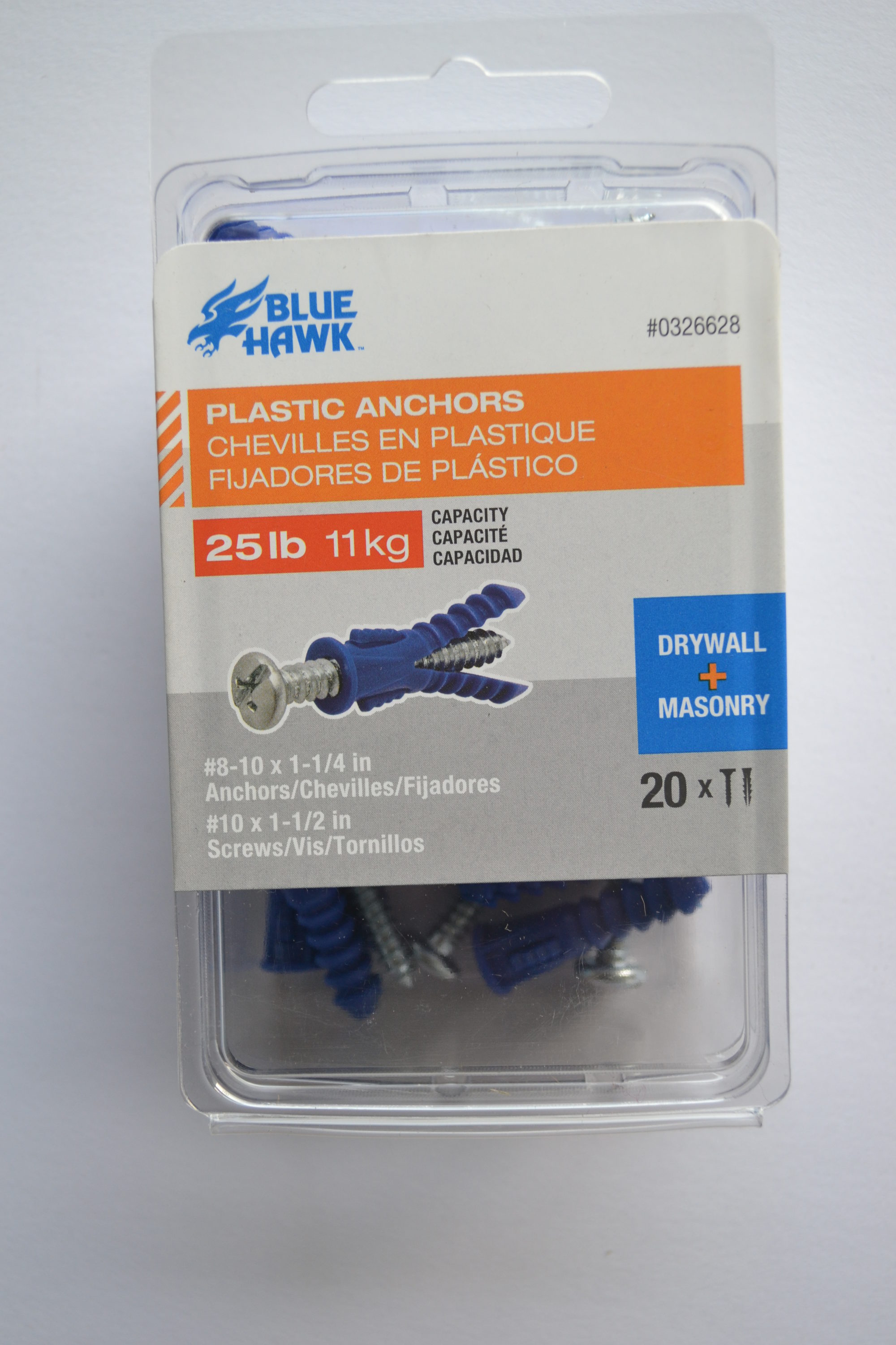 Blue Hawk 7222 Drywall-Anchors - View #2