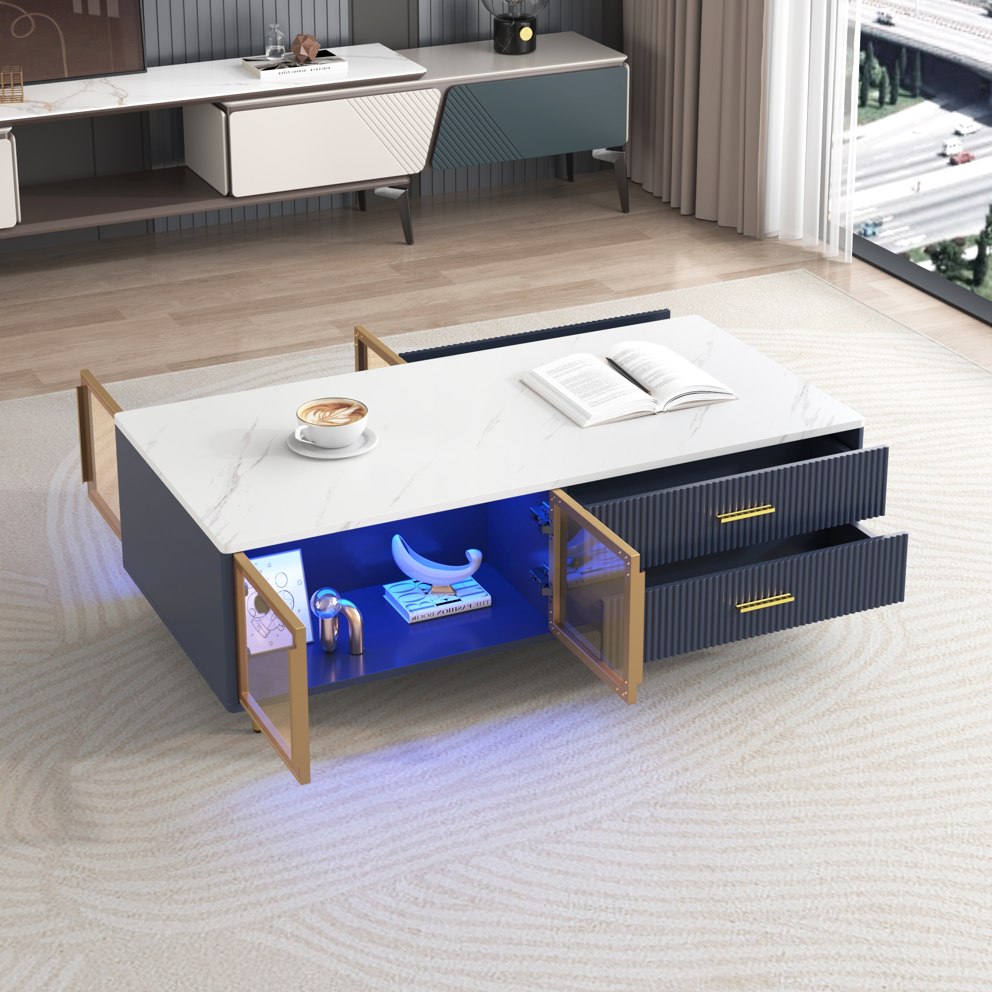 ModernLuxe L3P-N735P167910 Coffee-Tables - View #3