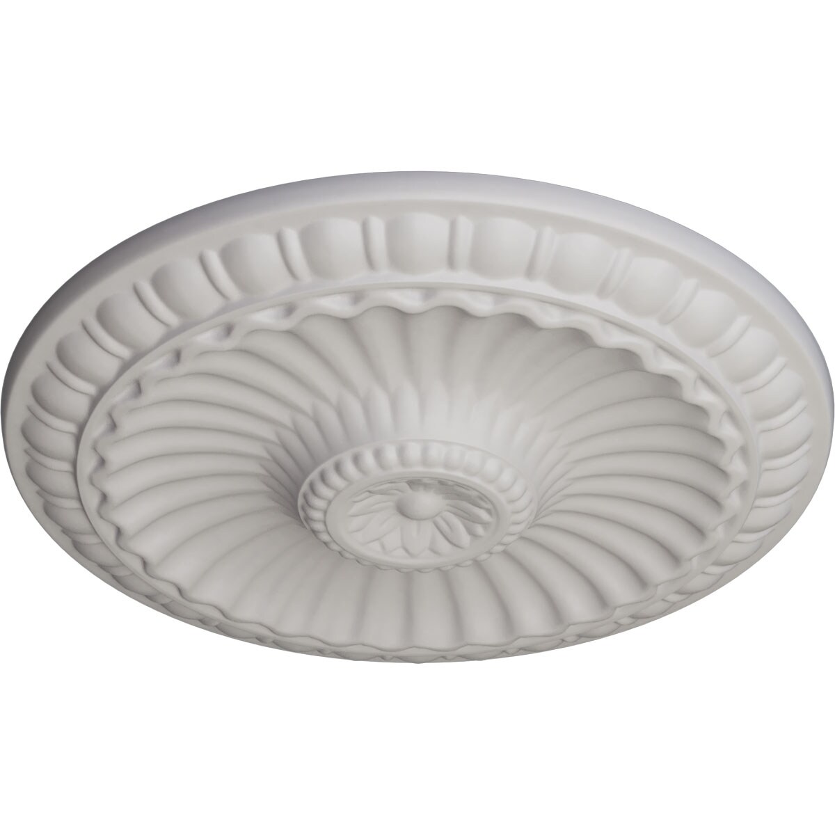 Ultra Pure White High-Density Ceiling Medallion