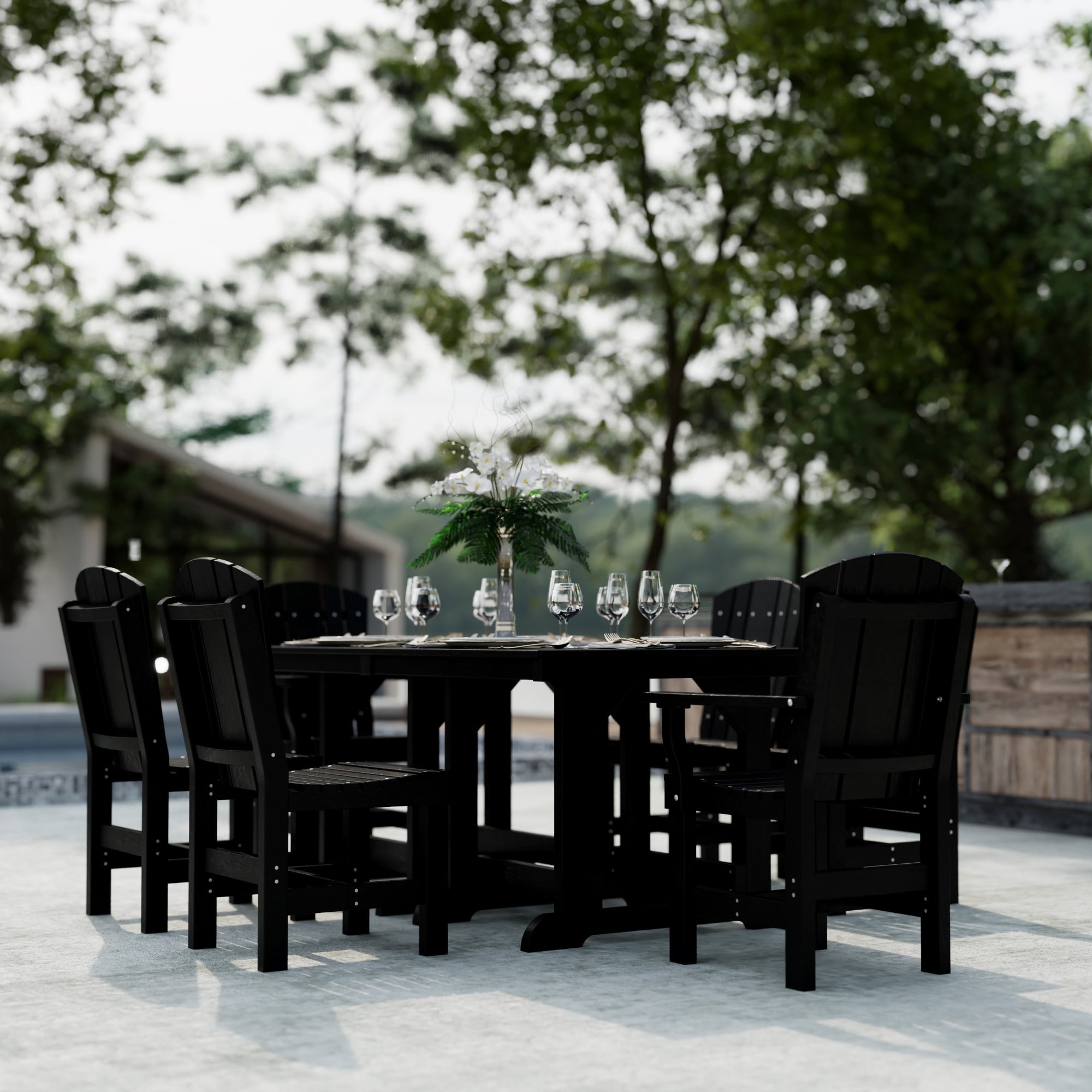 Wildridge LCC-188-BK Patio-Dining-Sets - View #3