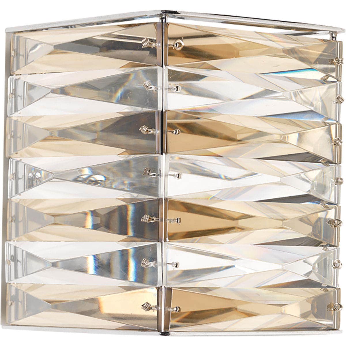 Progress Lighting P7134-15 The Pointe 6.125-in W 1-Light Polished Chrome Modern/Contemporary Wall Sconce