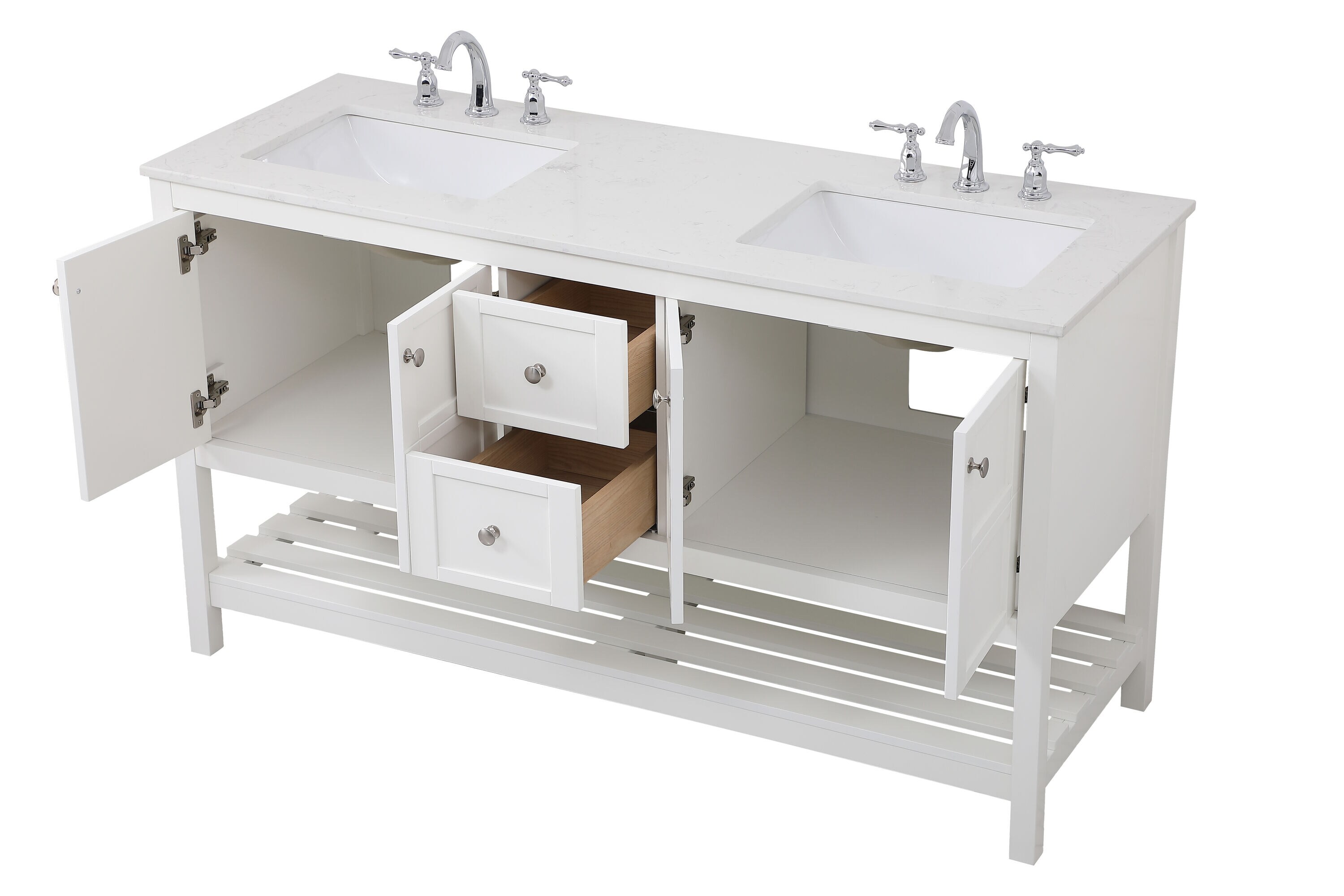 Elegant Decor FI49260DWH Bath-Vanity-Combo - View #10