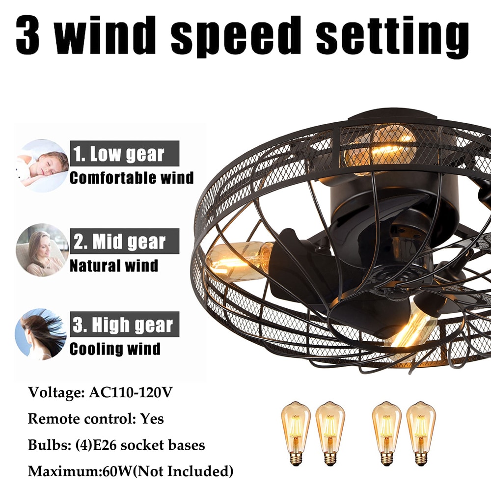 Oukaning HG-HCX7106-455US Ceiling-Fans - View #3