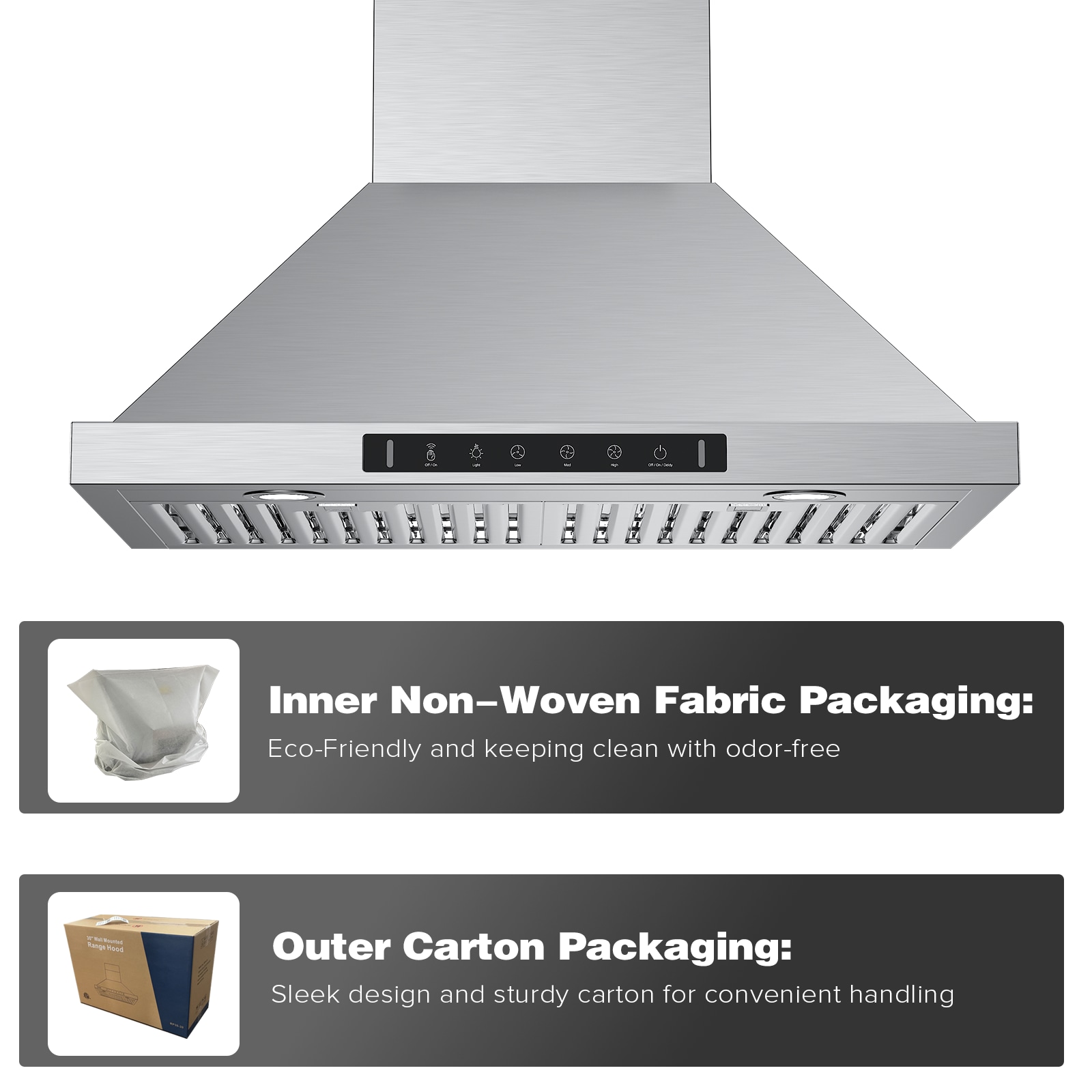 VIKIO VIKP0236S Wall-Mounted-Range-Hoods - View #10
