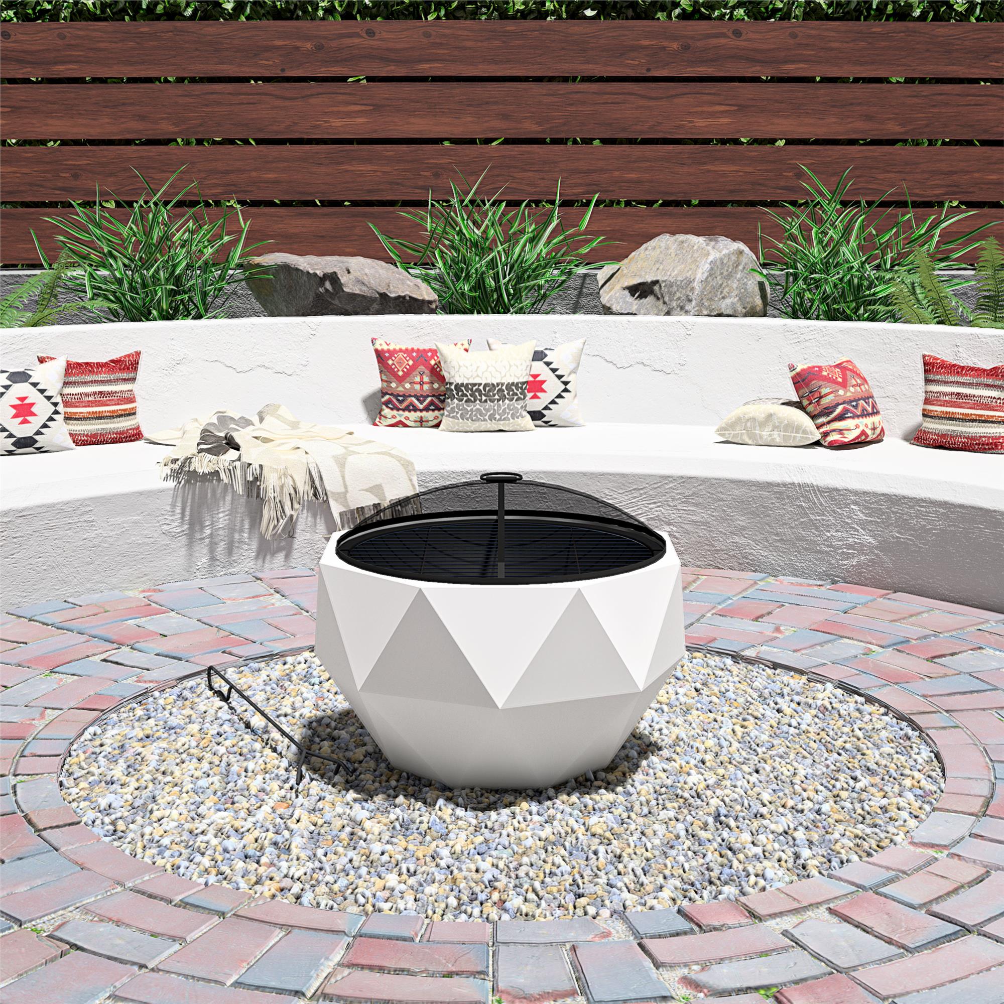 Cosco 87841WHT1E Outdoor-Woodburning-Firepits - View #2