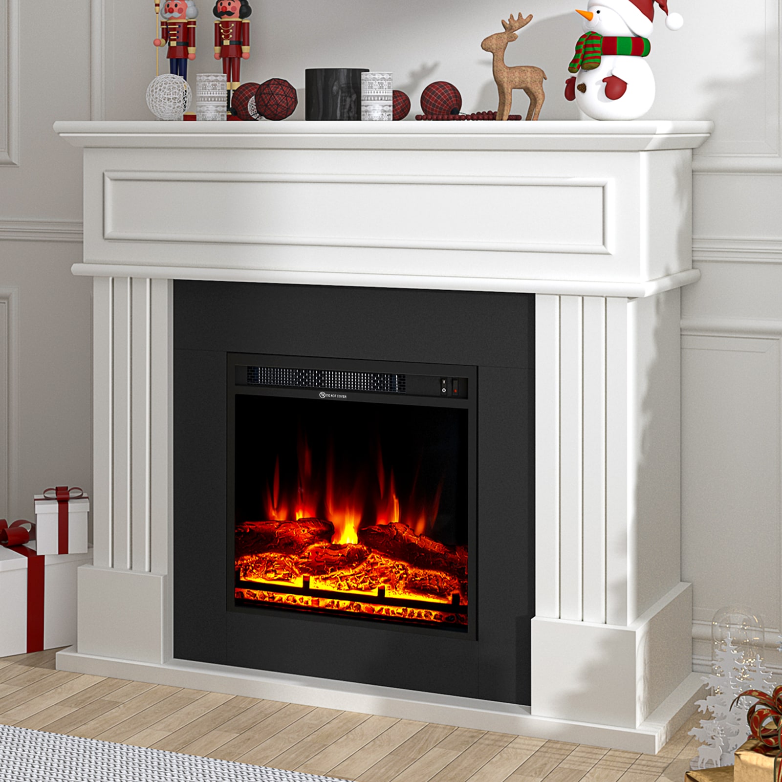 AOXUN H21024GR+H20024 Electric-Fireplaces - View #3