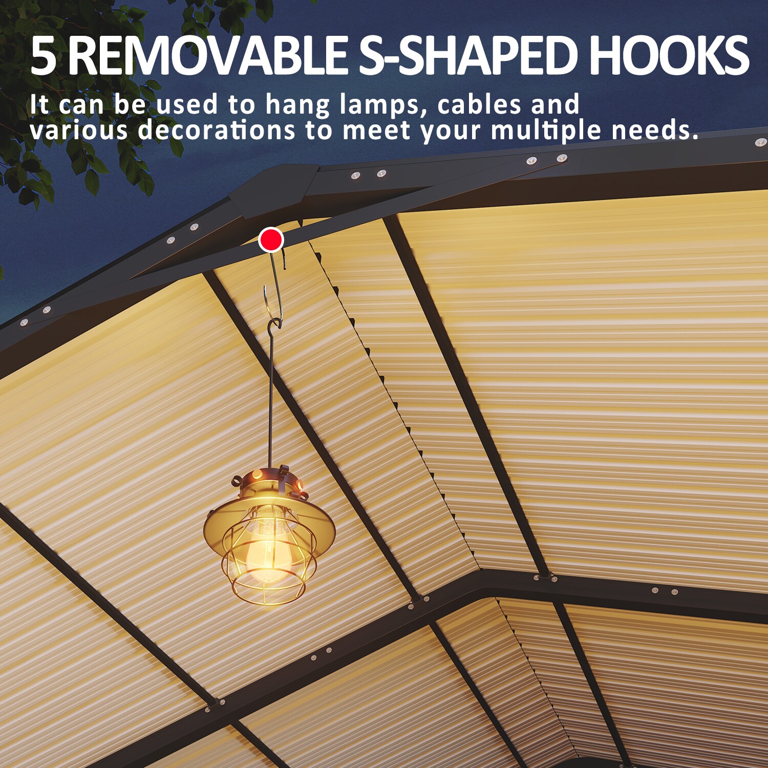 AOXUN AX-02505G Carport-Covers - View #3