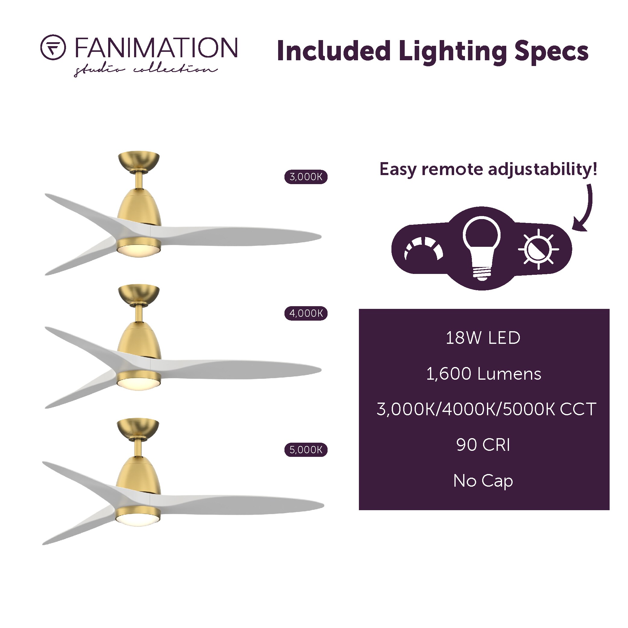 Fanimation Studio Collection LP8333LBS Ceiling-Fans - View #10