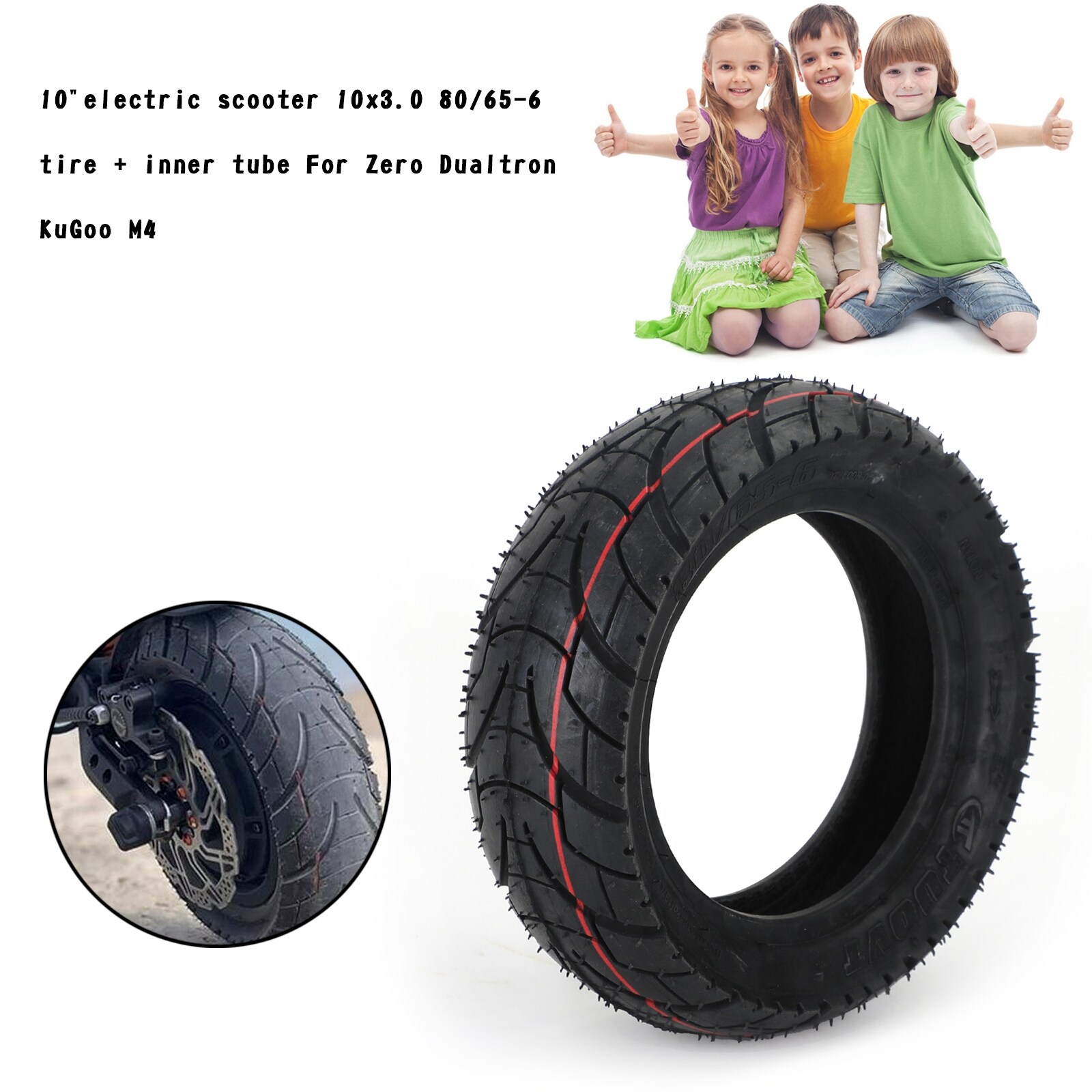 Topteng G056-009-BLACK Inner-Tubes - View #2