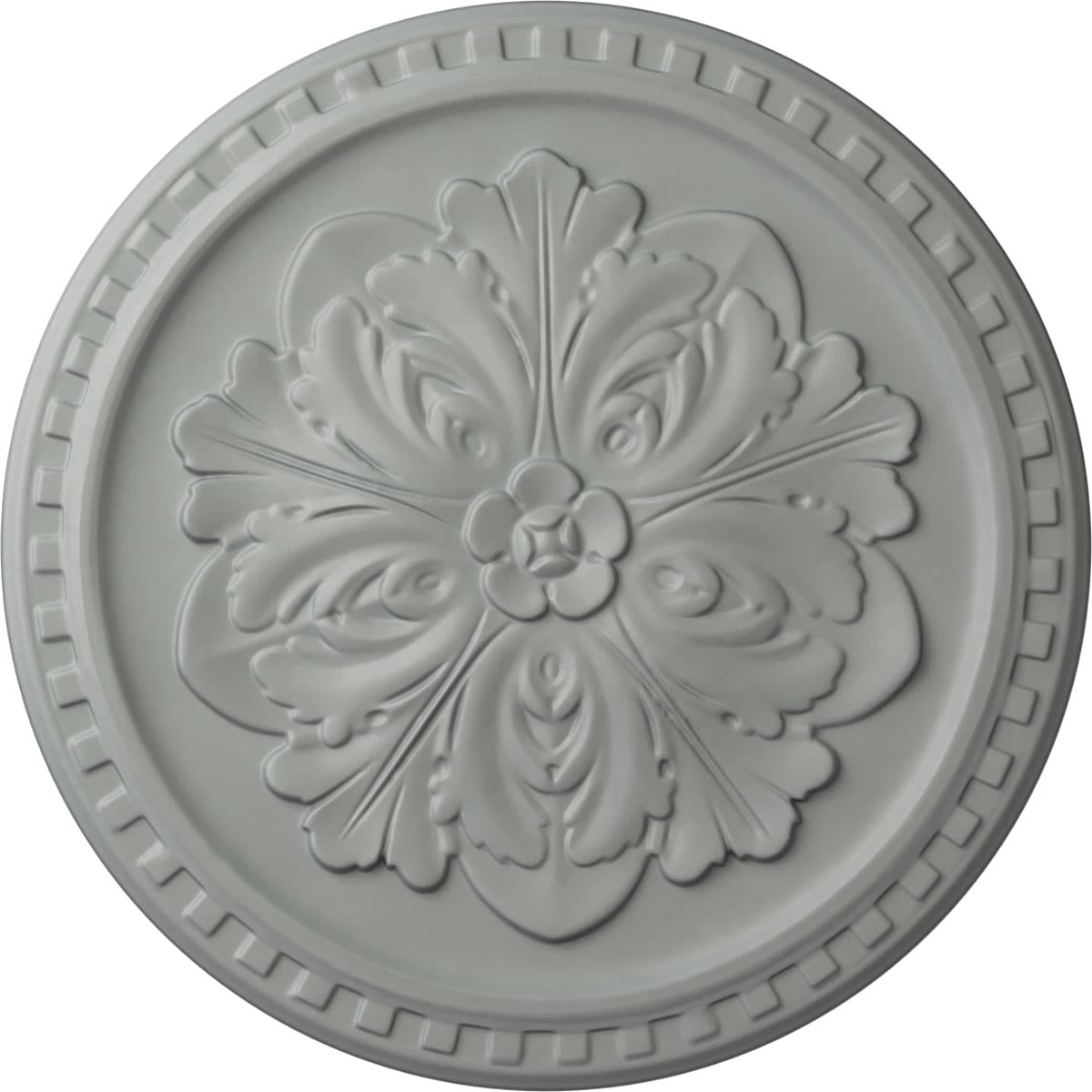 Ekena Millwork CM16ER 16.875-Inches W x 16.875-Inches L Architectural Primed Polyurethane Whole Ceiling Medallion