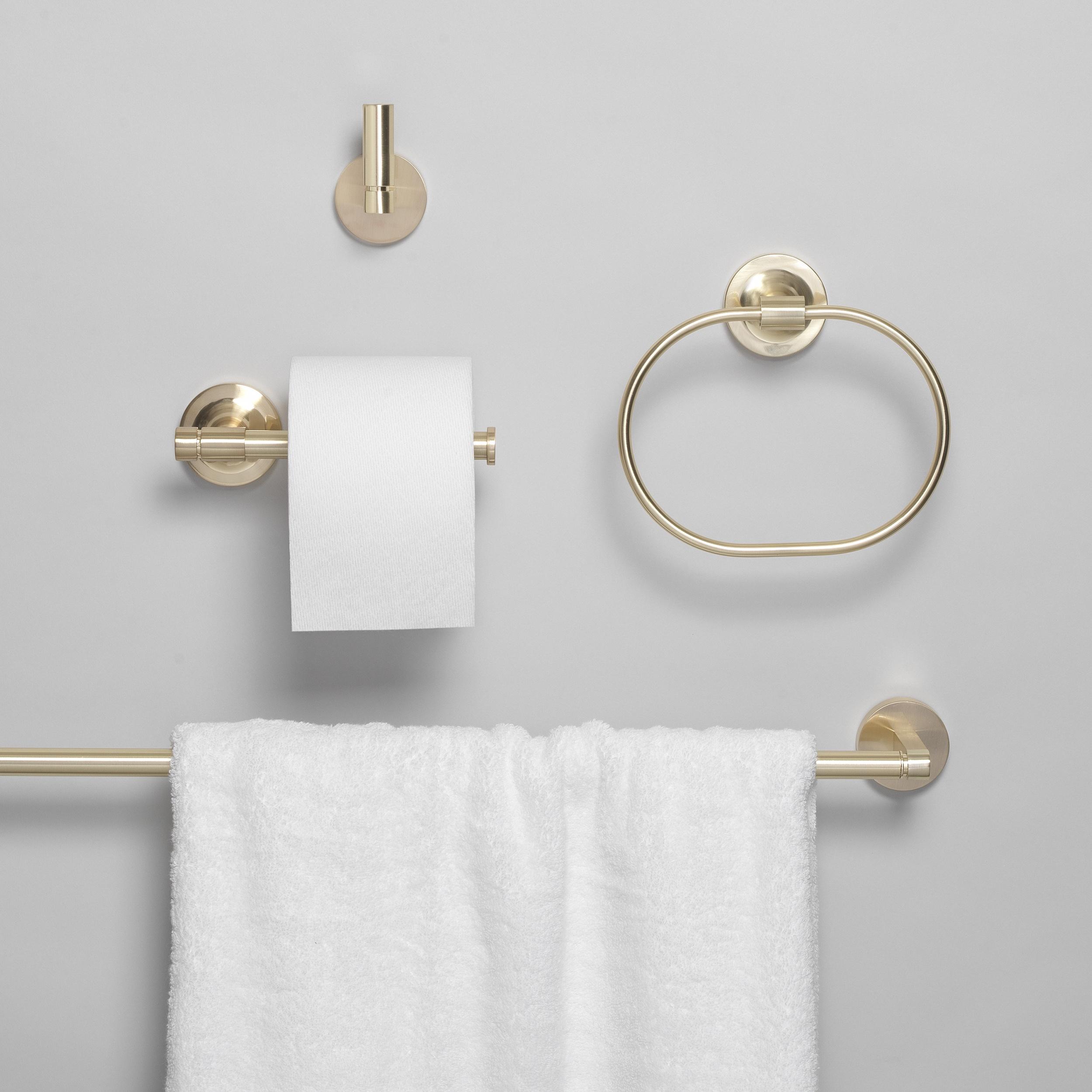 GlideRite Hardware 9024-KIT-RD-CHPG-1 Decorative-Bath-Hardware-Kits - View #2
