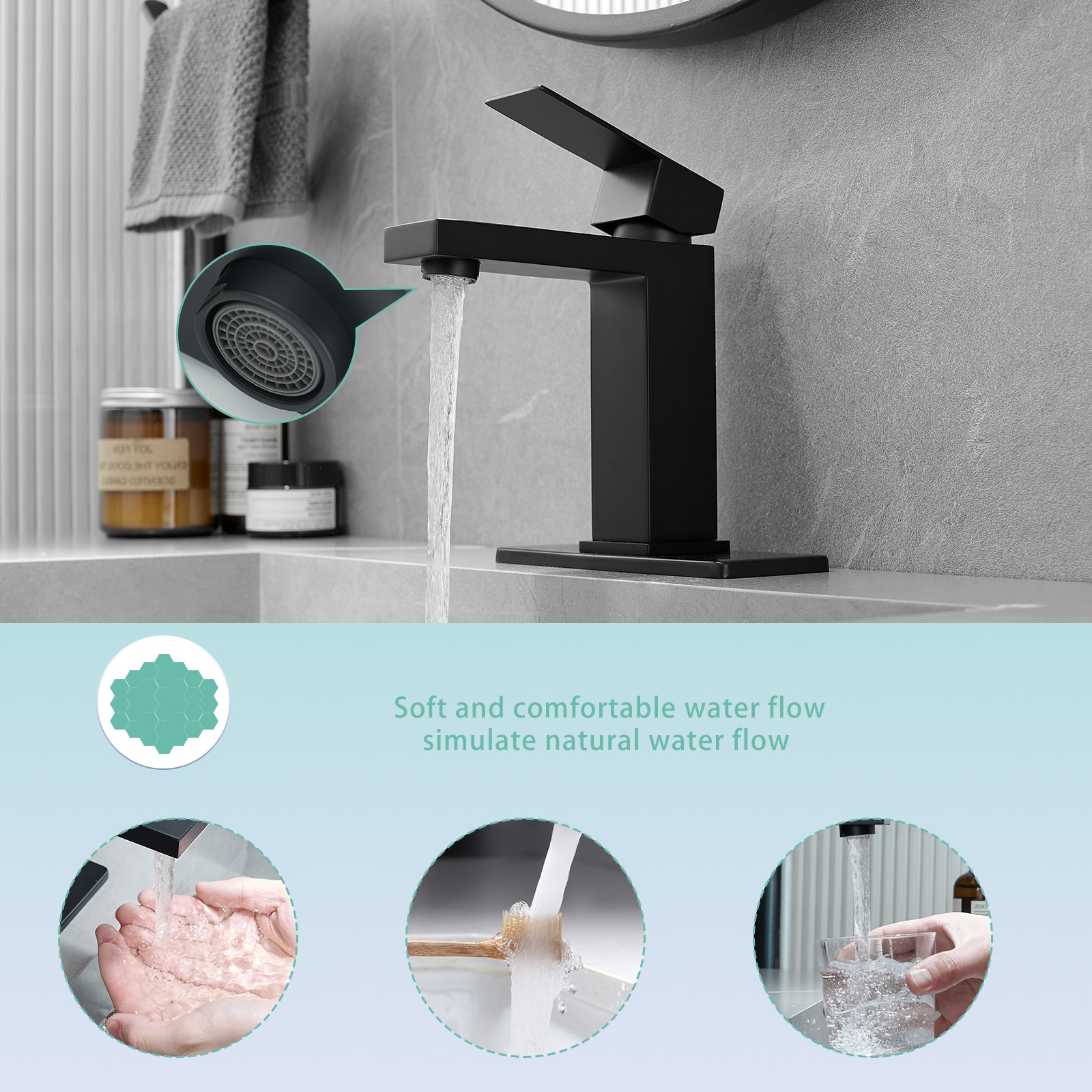 Clihome DG-KF401MB Lavatory-Faucets - View #11