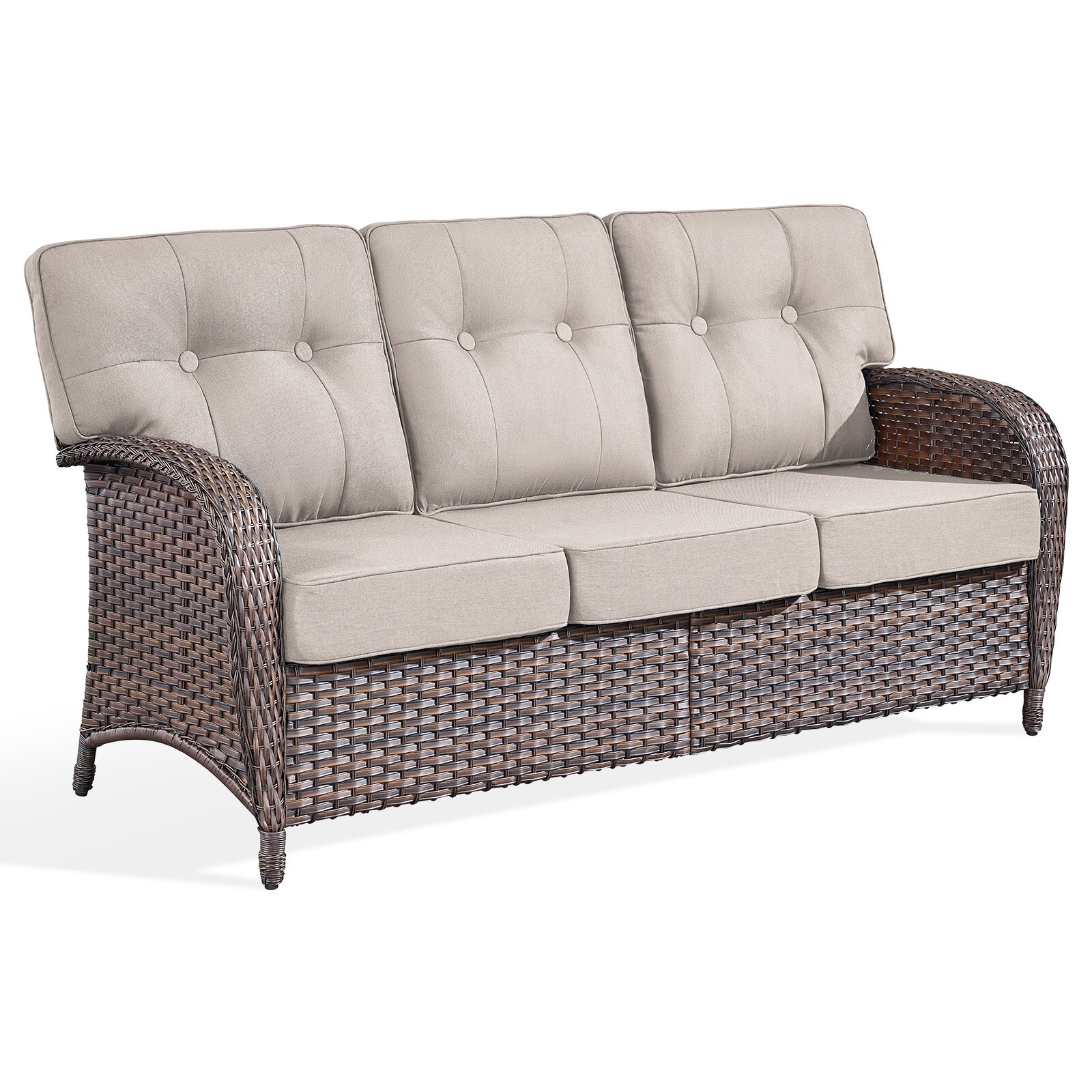 Pocassy PJTPBR13-2 Patio-Sofas-Daybeds - View #3