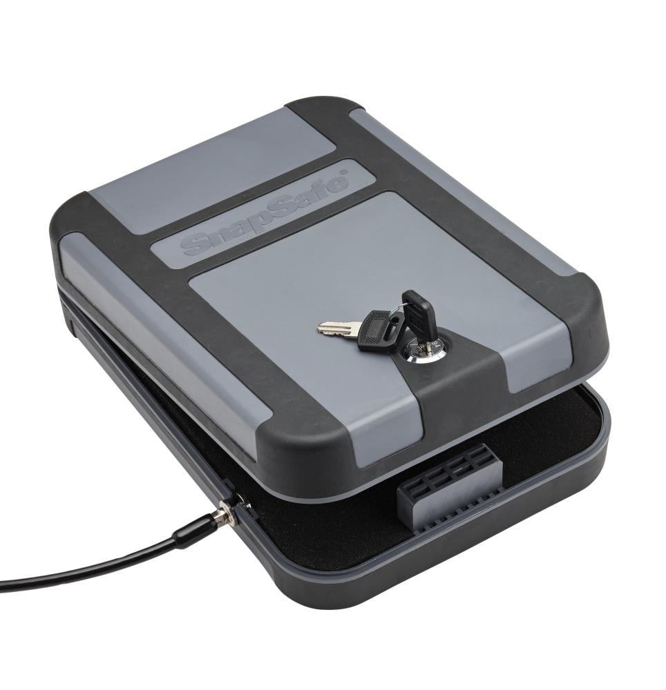 SnapSafe 75212 0.1-Cu. Feet Keyed Security Box Safe