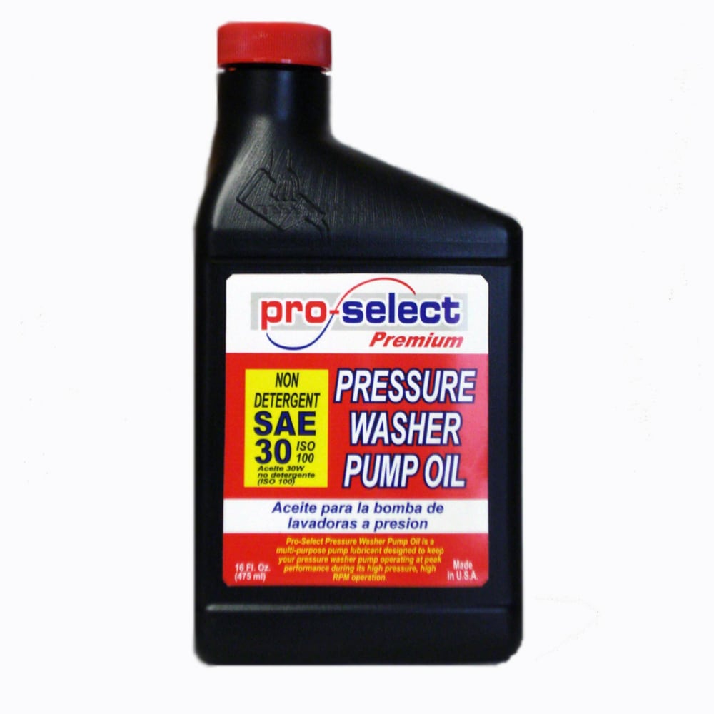 Pump Lubrication (SAE 20 weight non-detergent oil) - The Electric