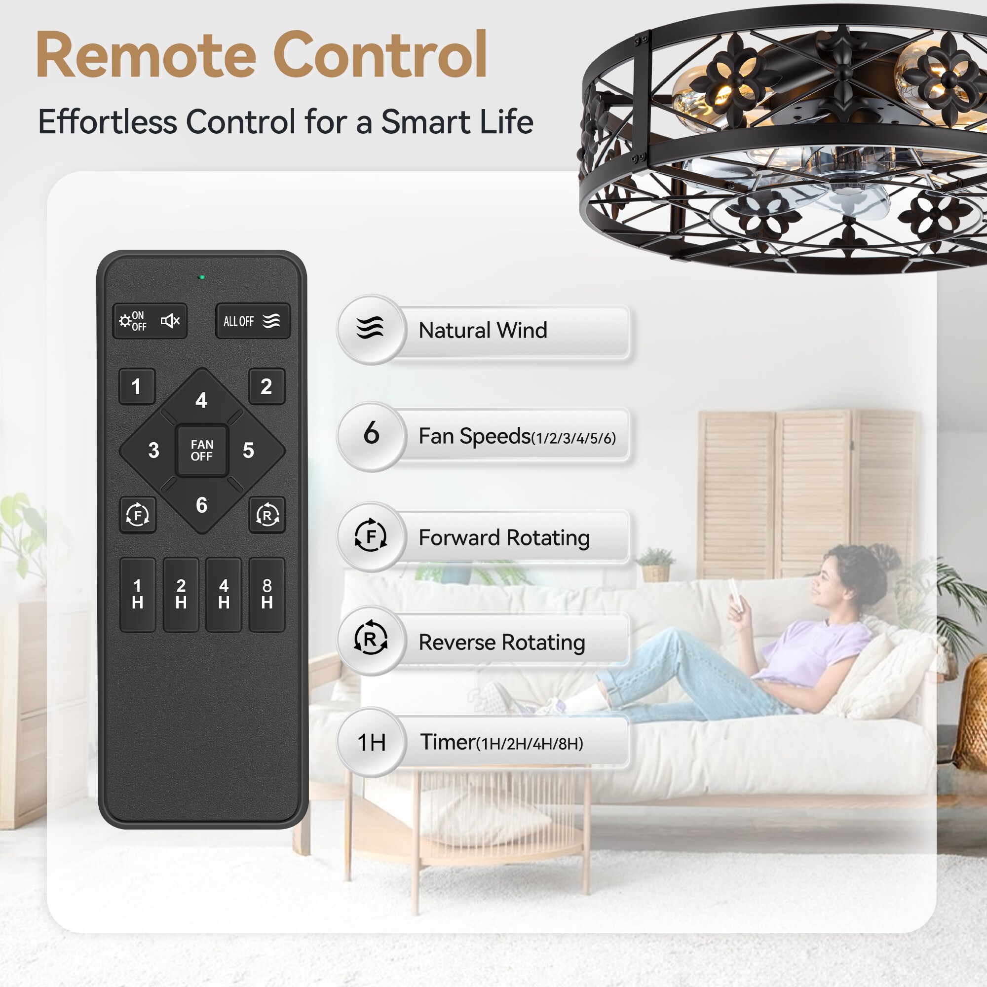 Breezary 35053-BK Ceiling-Fans - View #6