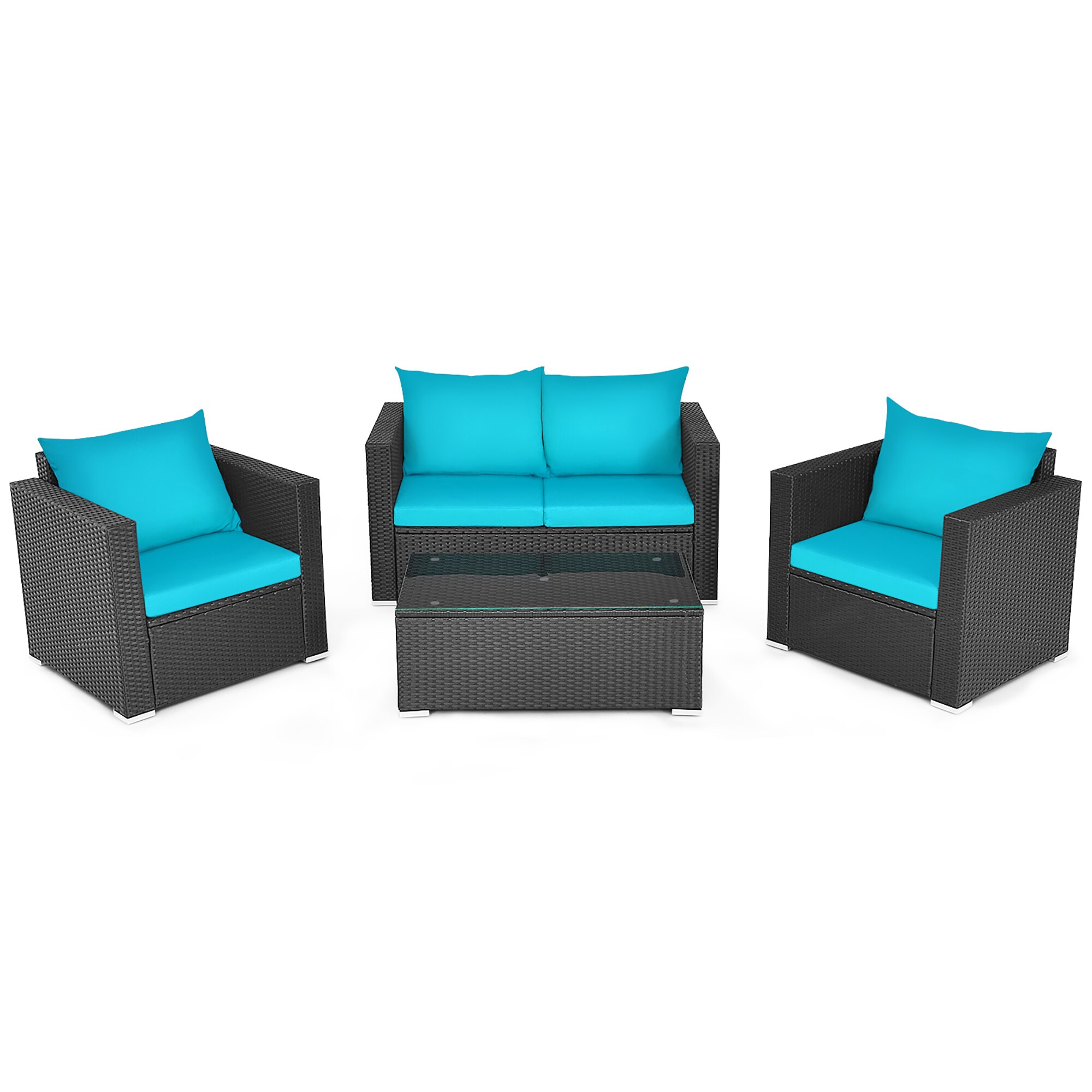 Costway HW65410TU Patio-Conversation-Sets - View #2