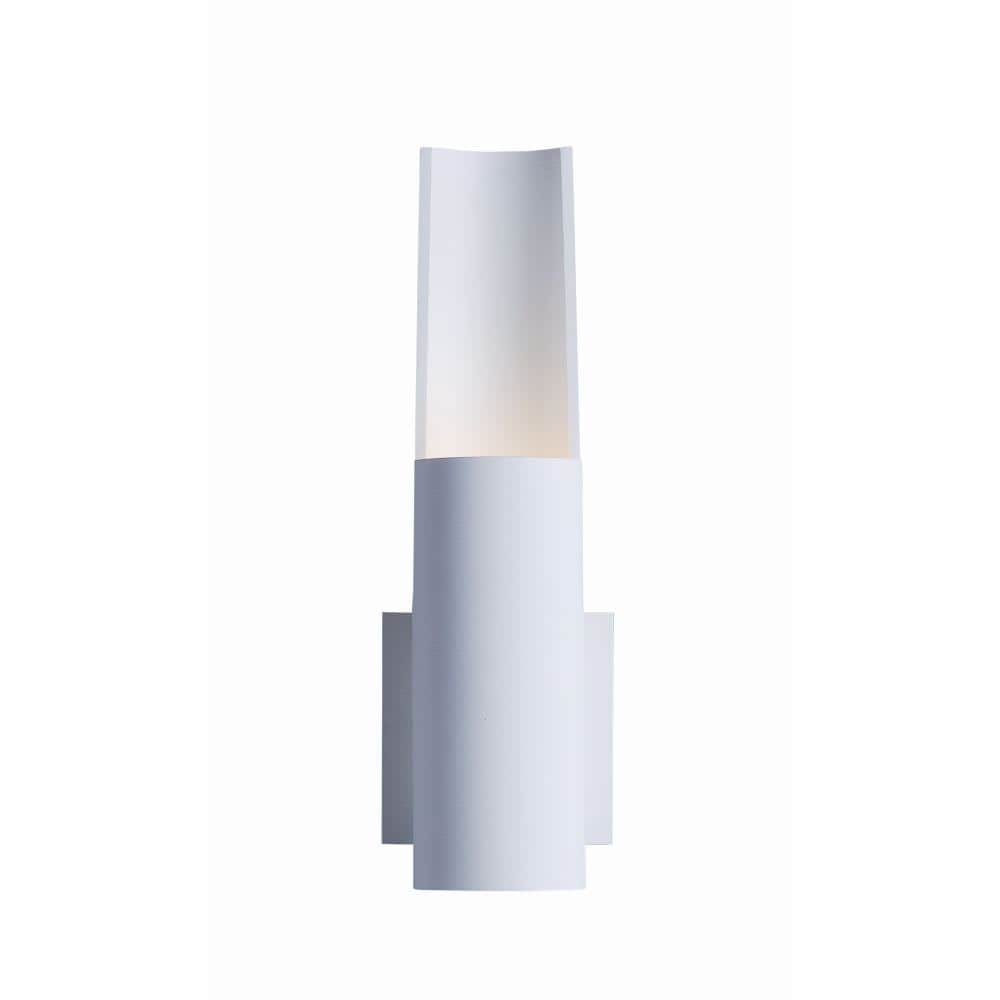 ET2 A-ET2-E41524-WT Alumilux 1-Light Contemporary White Outdoor Wall Light