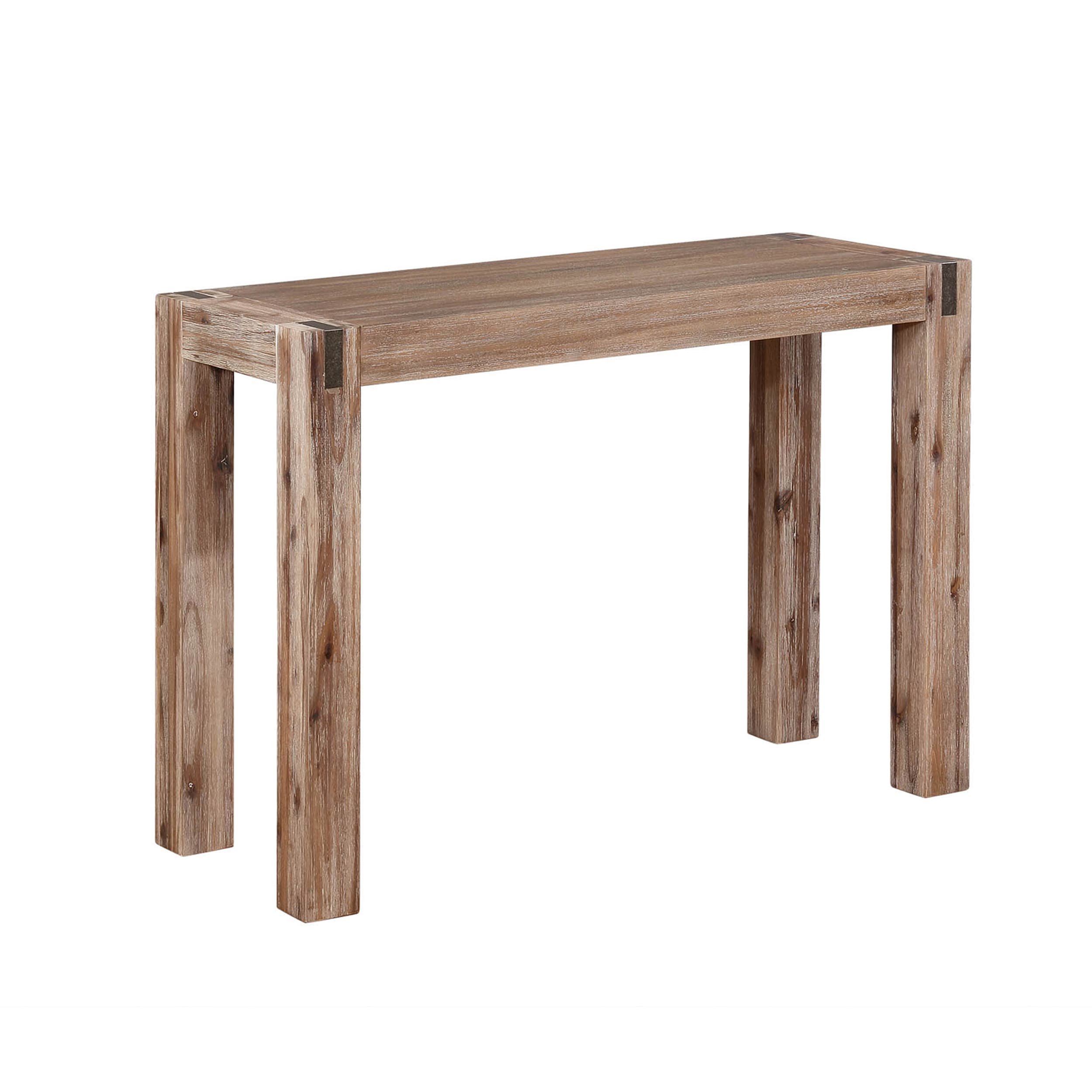 Alaterre Furniture ANWO1026 Casual Brown Console table